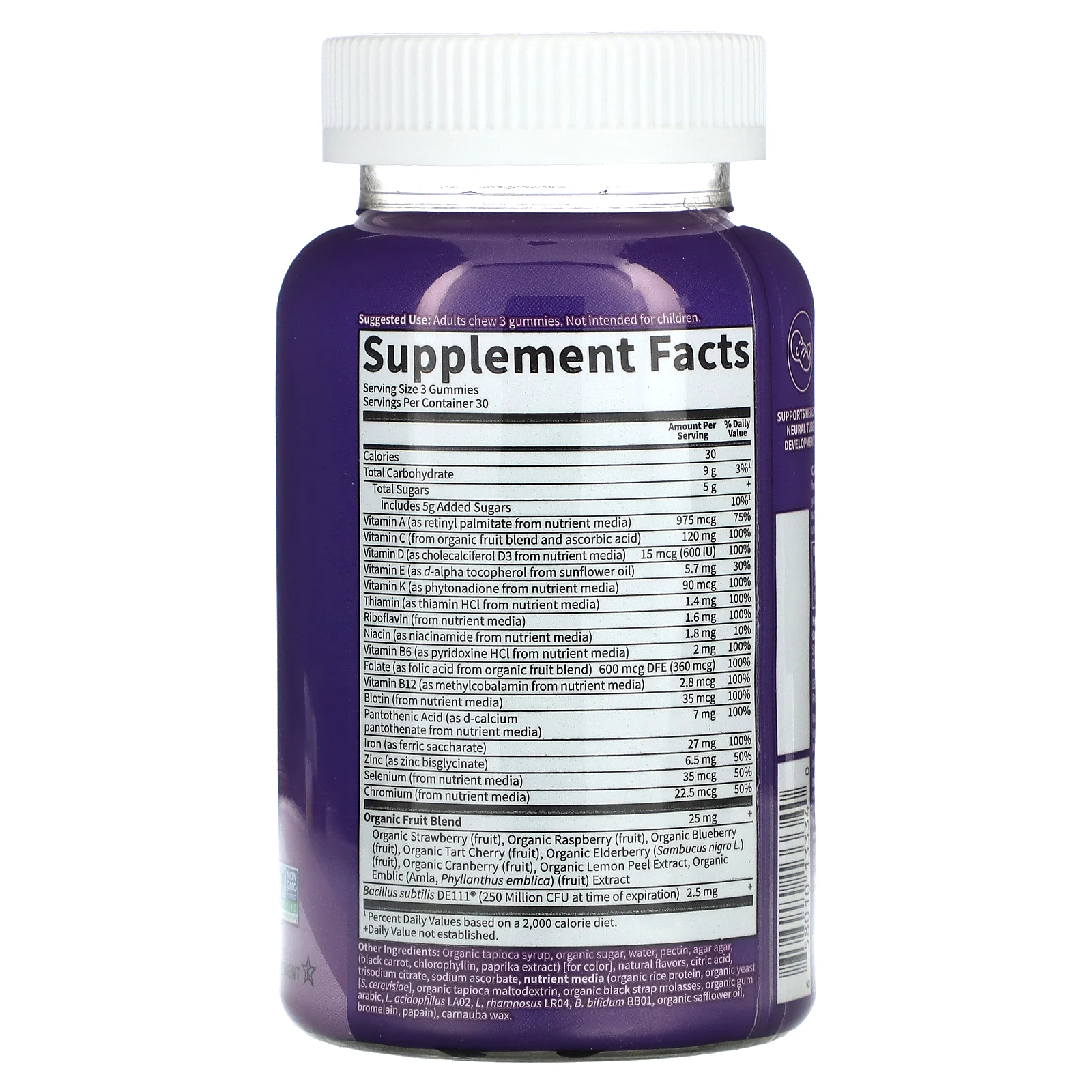 Garden of Life, Vitamin Code, жевательные таблетки для беременных, мультивитамины с железом и фолатом, вишневый лимонад, 90 жевательных таблеток