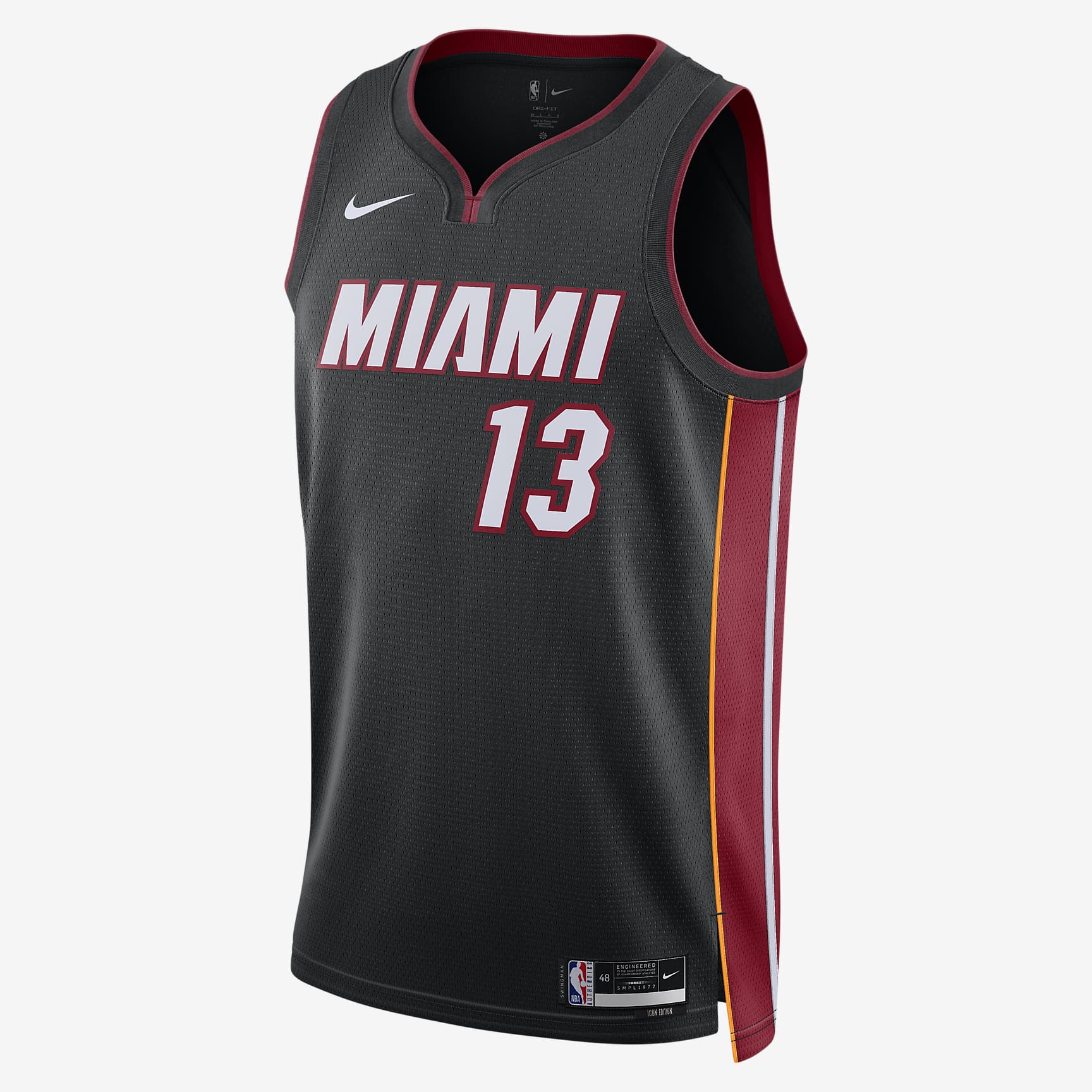 Miami Heat Icon Edition 2022/23 Men's Nike Dri-FIT NBA Swingman Jersey