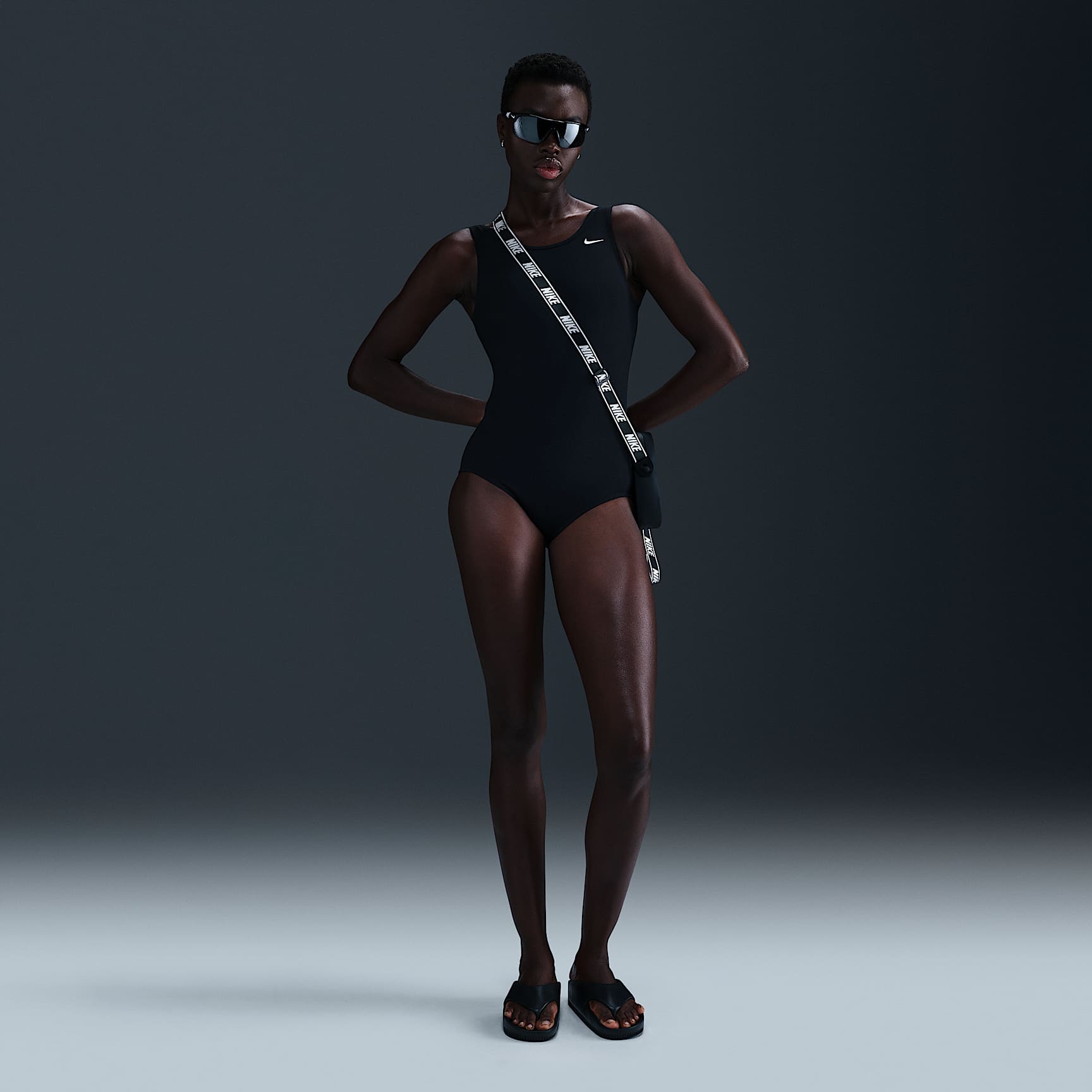 Nike Swim HydraStrong Women's U-Back Low-Leg One-Piece