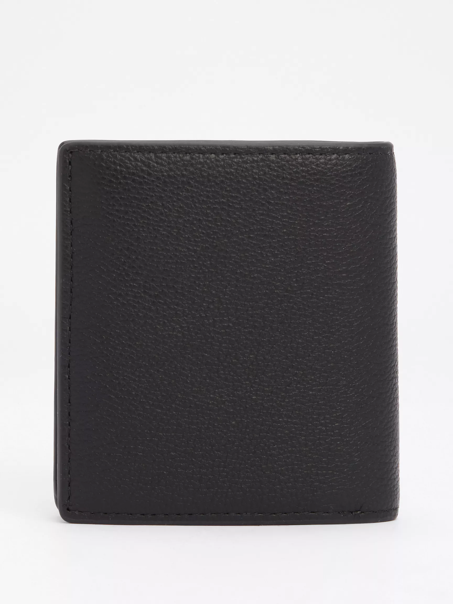 Мужской кошелек Tommy Hilfiger, Кожаный двухсекционный кошелек с логотипом Tommy