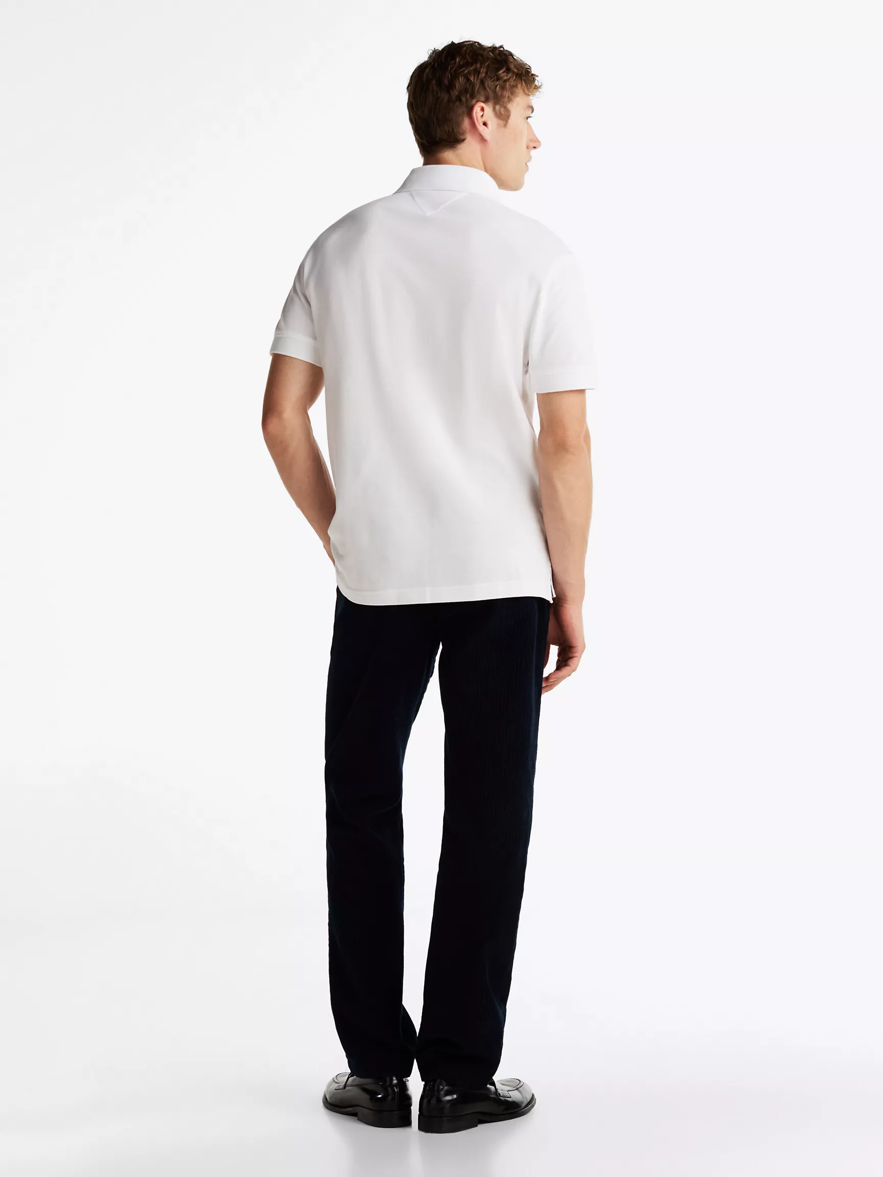 Мужское поло Tommy Hilfiger, Полосатое поло стандартного кроя с вышивкой