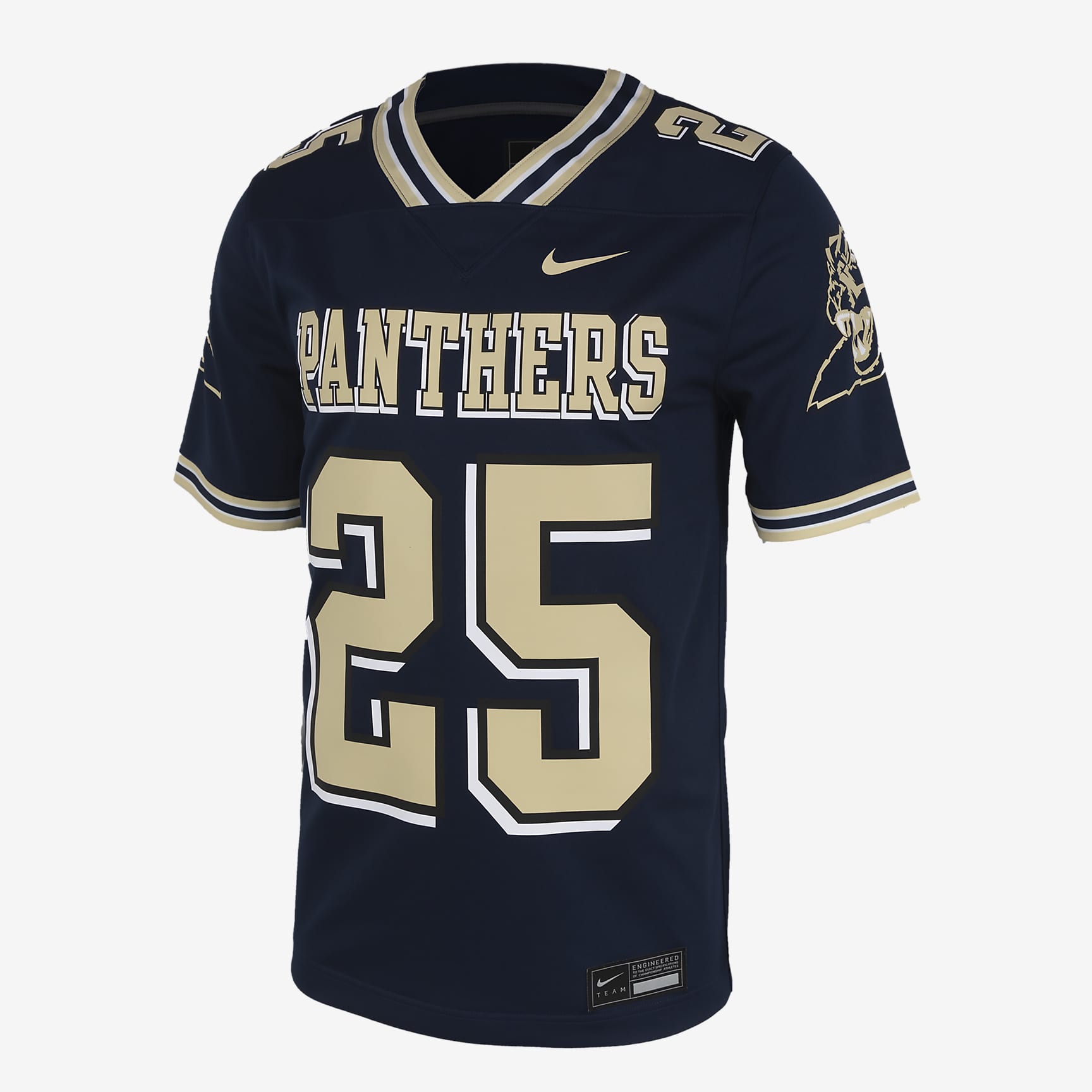 Darrelle Revis Pitt Men's Nike College Football Replica Jersey