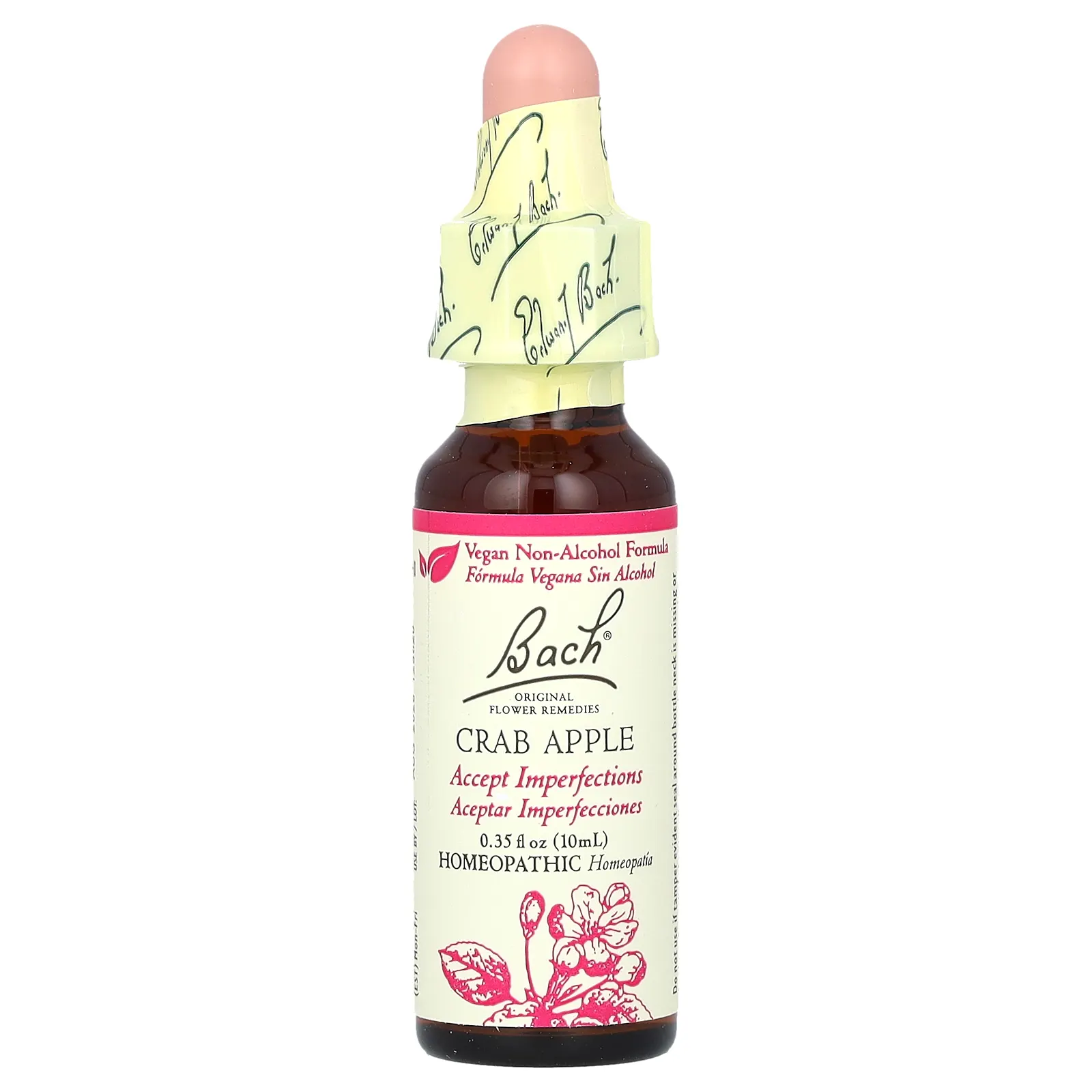 Bach, Original Flower Remedies, яблоня лесная, 10 мл (0,35 жидк. унции)