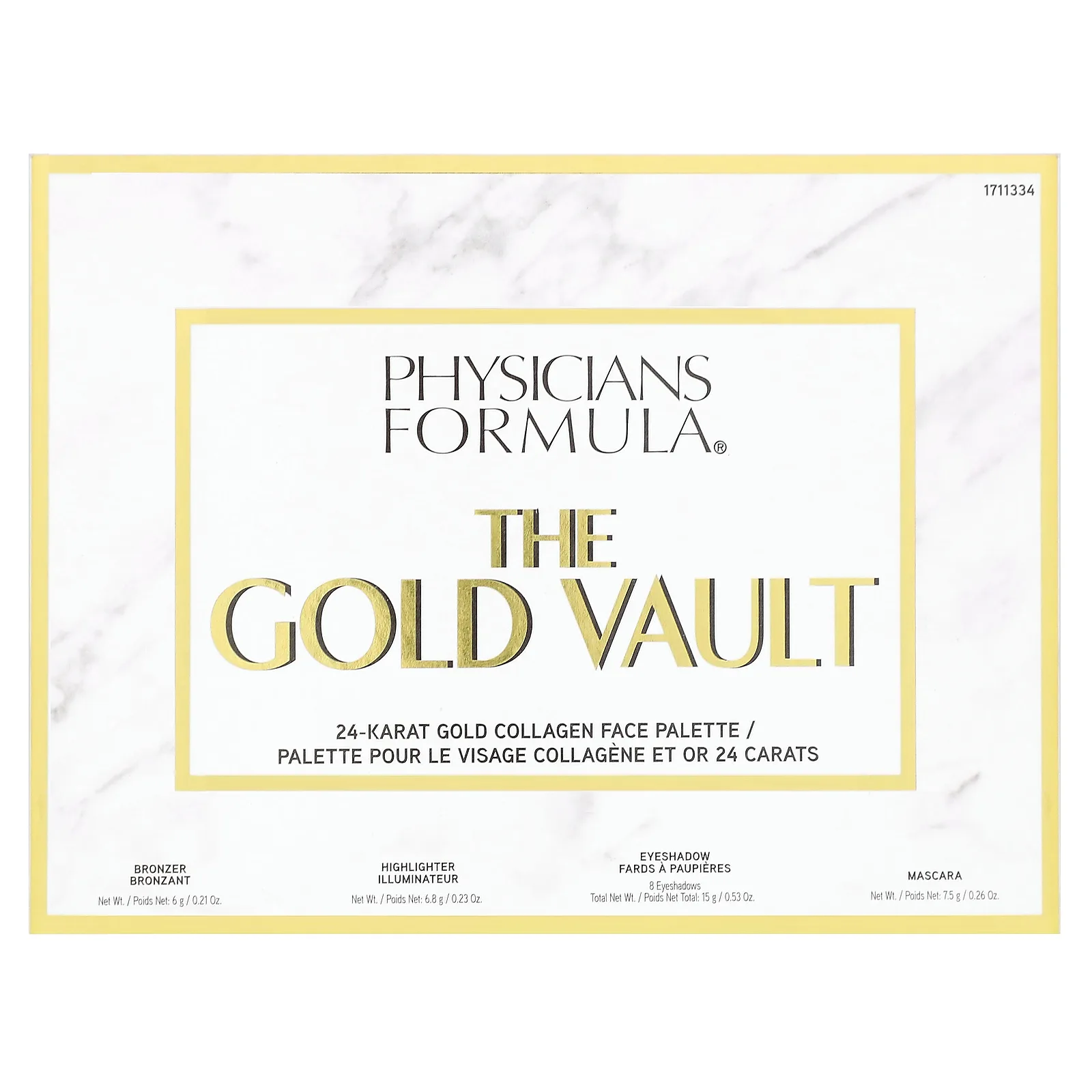 Physicians Formula, The Gold Vault, 24-каратное золото и коллаген для лица, 1 шт.