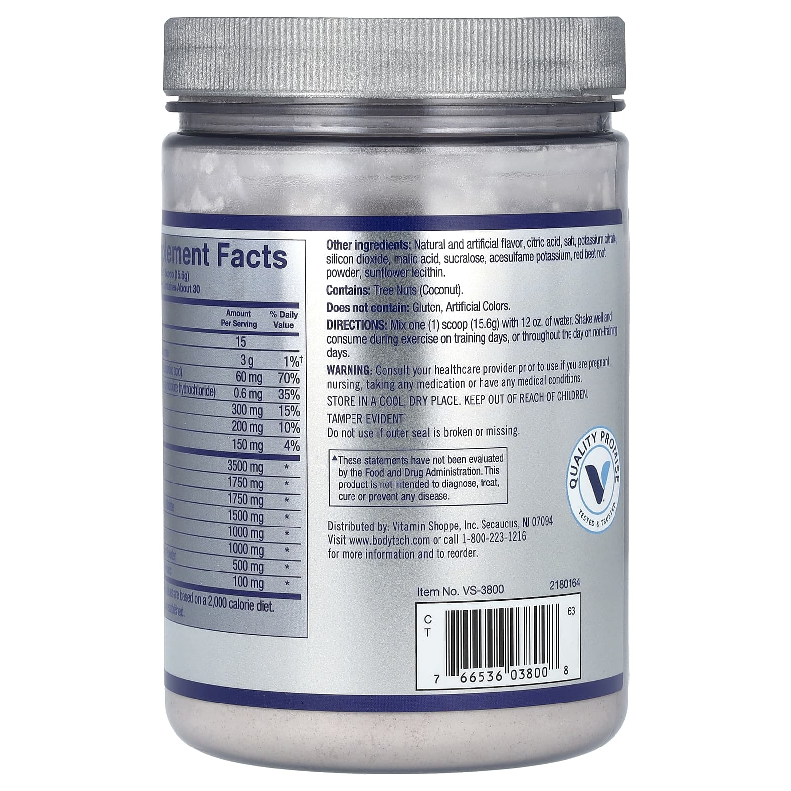 BodyTech, Elite, Ultimate BCAA, со вкусом клубники и киви, 468 г (16,5 унции)