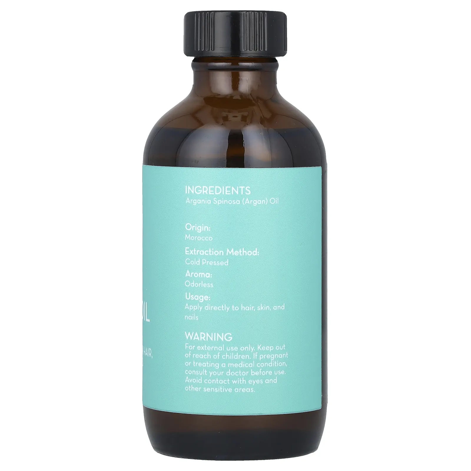 Pure Body Naturals, Аргановое масло, 120 мл (4 жидк. Унции)