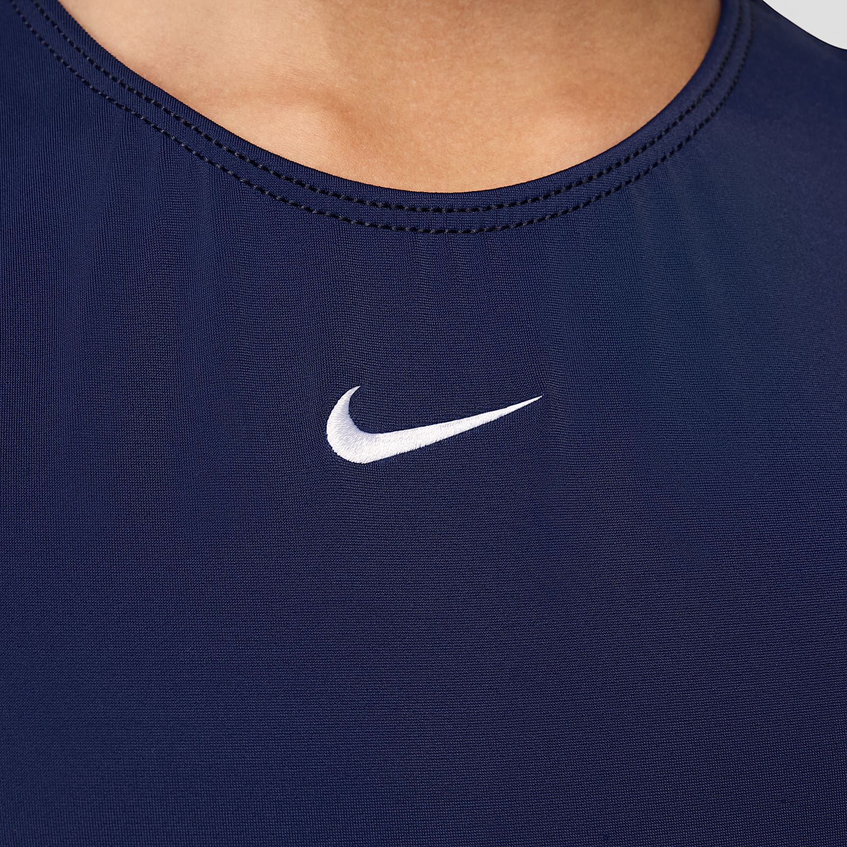 Nike Gymnastics Navy Strappy Performance Leotard
