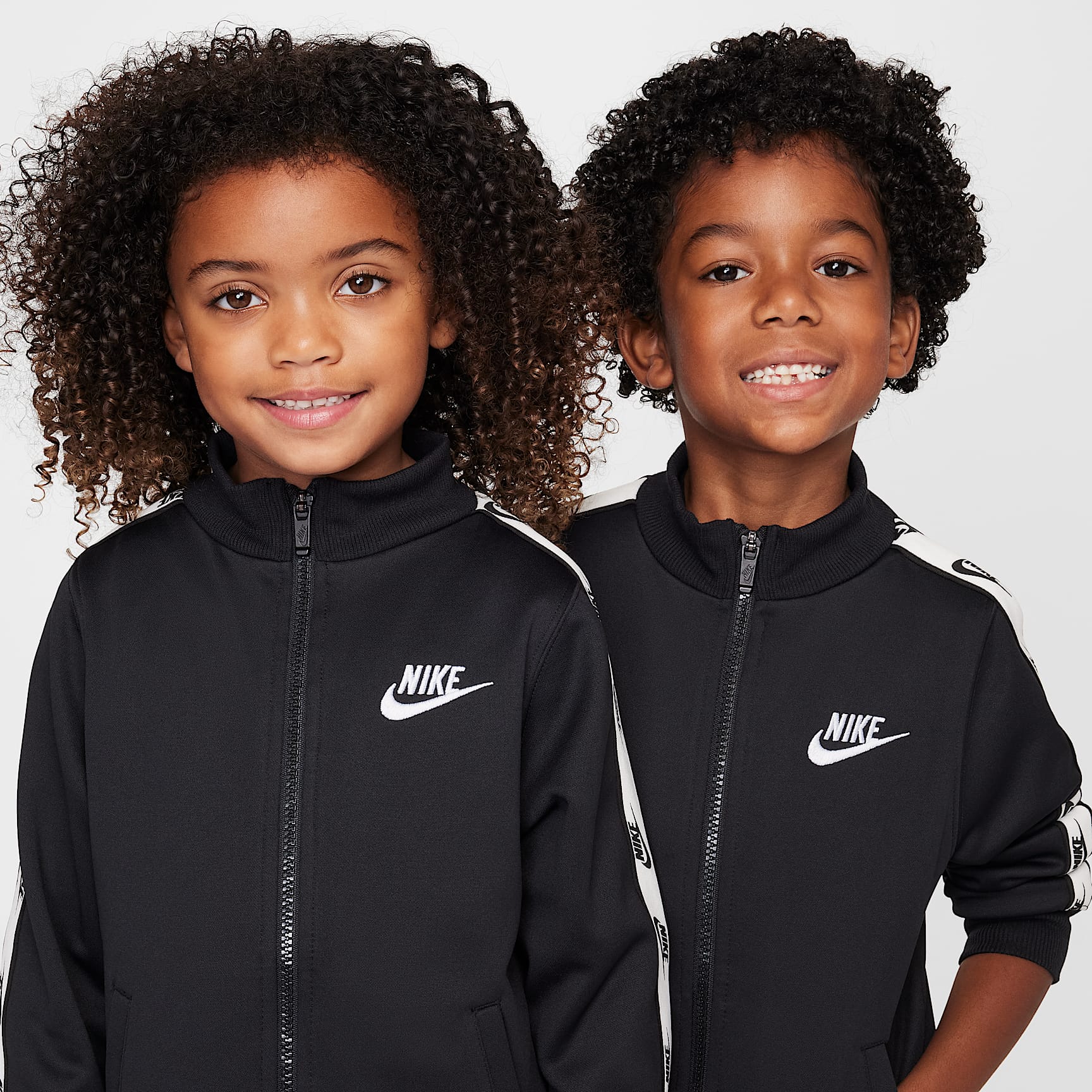 Nike Dri-FIT Little Kids' 2-Piece Full-Zip Set with Logo Taping