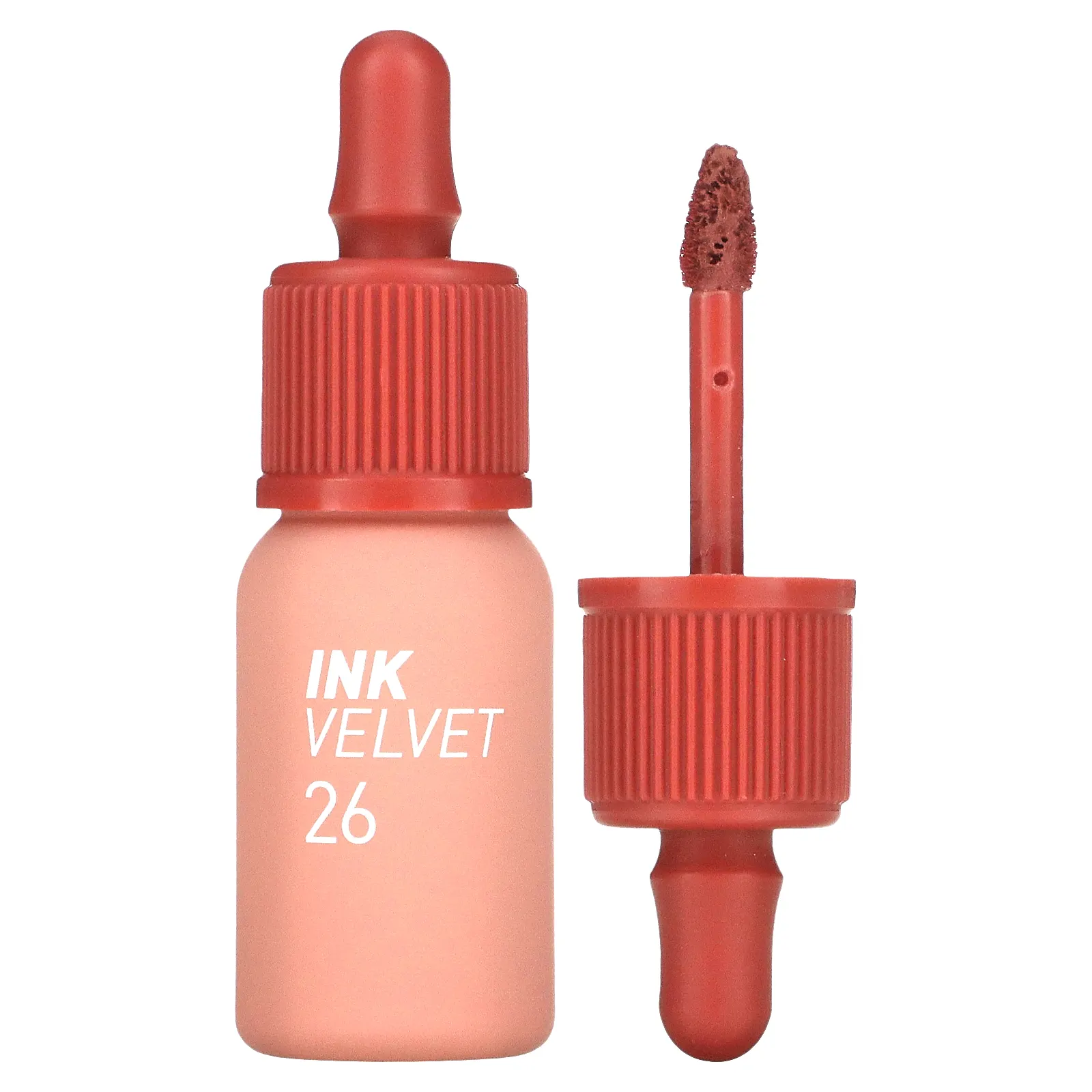 Peripera, Ink Velvet, тинт для губ, оттенок 26 Well-Made Nude, 4 г (0,14 унции)