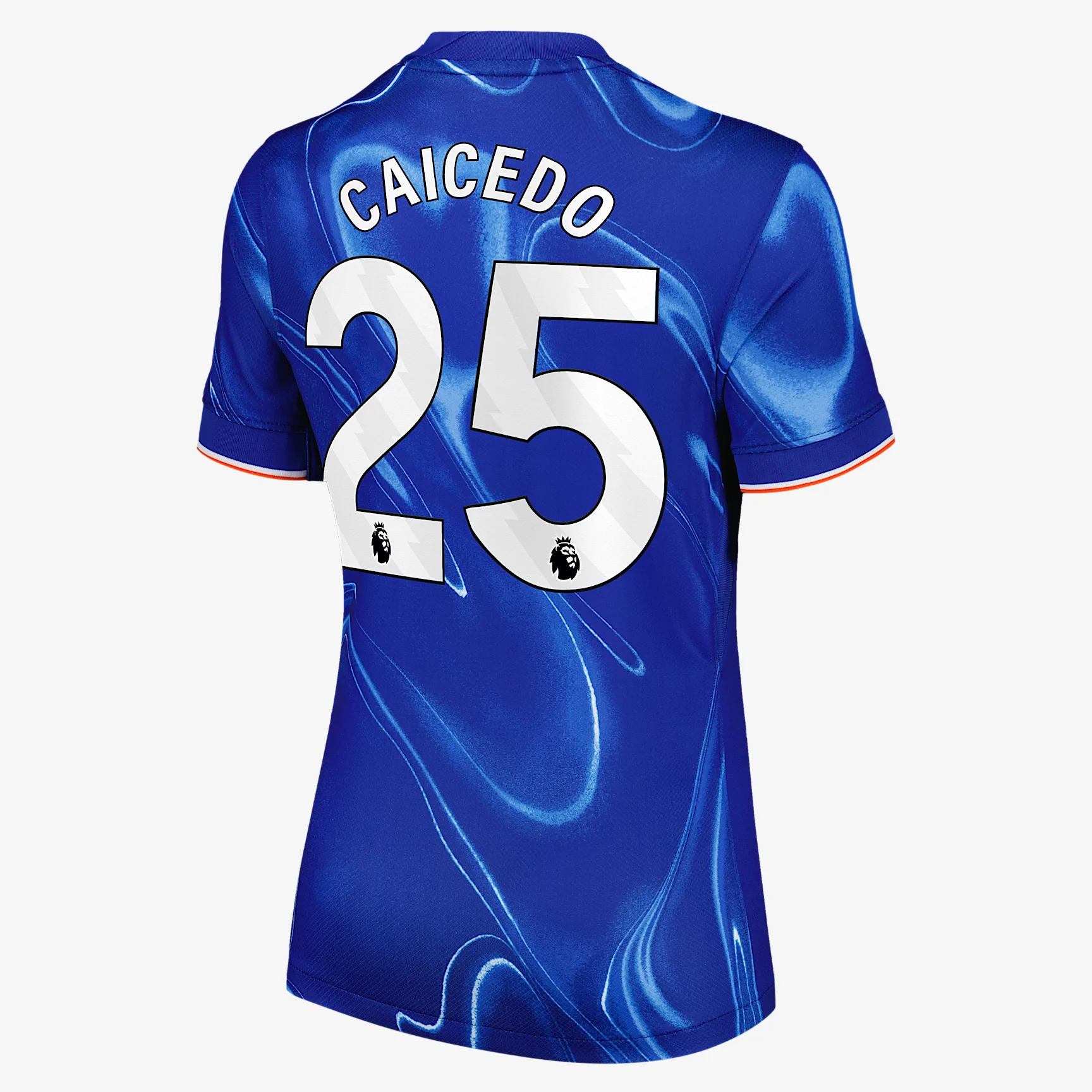 Moisés Caicedo Chelsea 2024/25 Stadium Home Women's Nike Dri-FIT Soccer Jersey