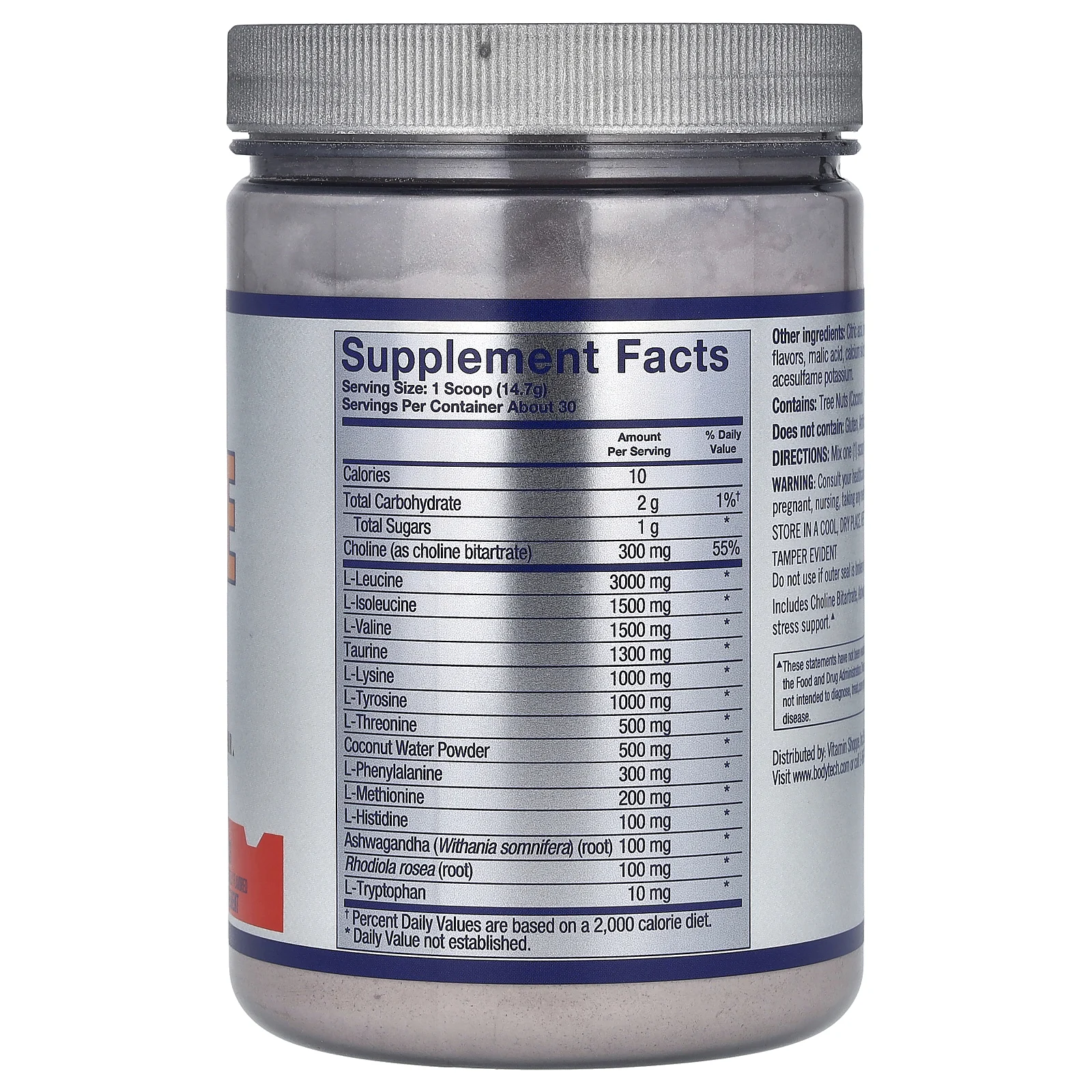 BodyTech, Elite, Ultimate EAA, фруктовый пунш, 441 г (15,6 унции)