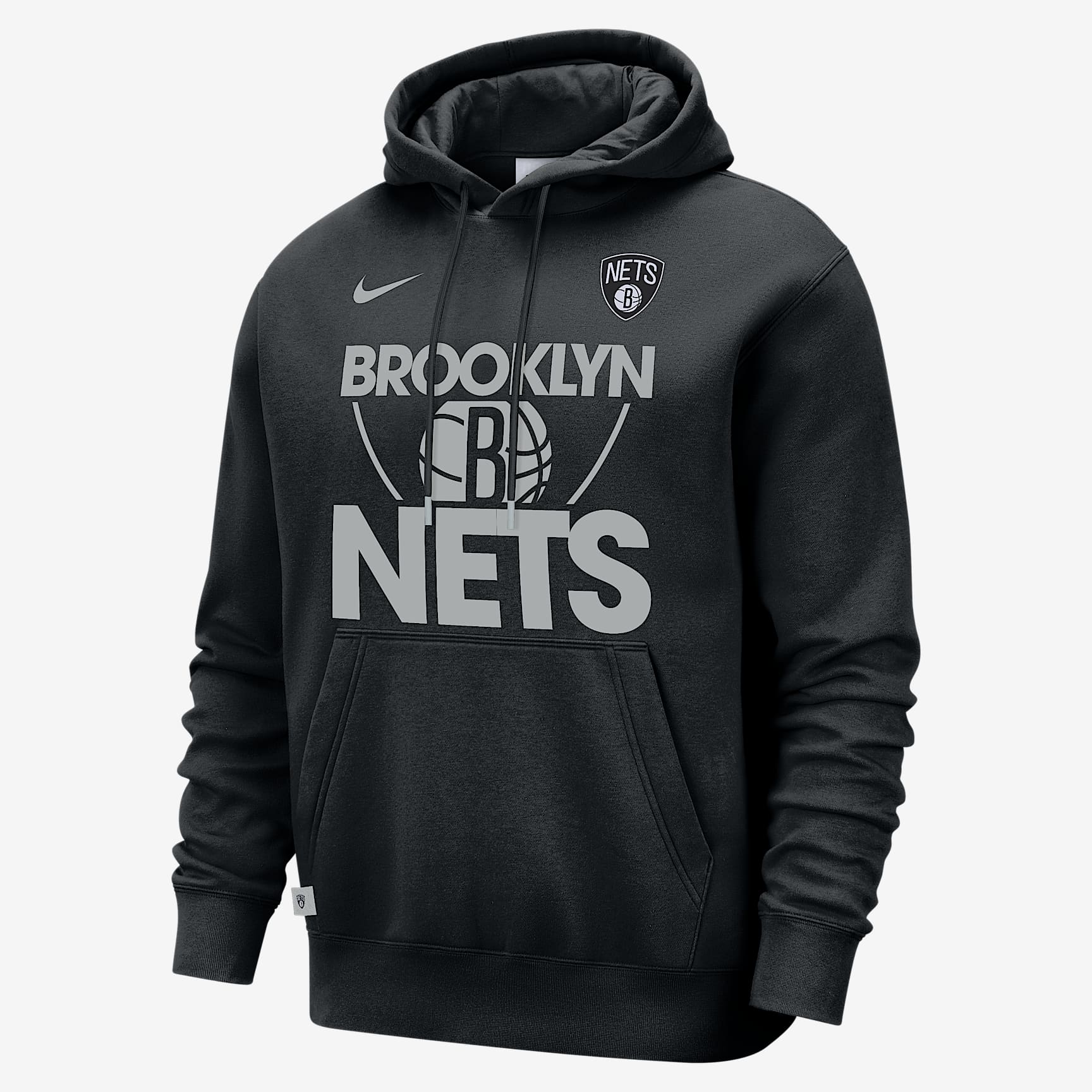 Brooklyn Nets Club Courtside Men's Nike NBA Pullover Hoodie