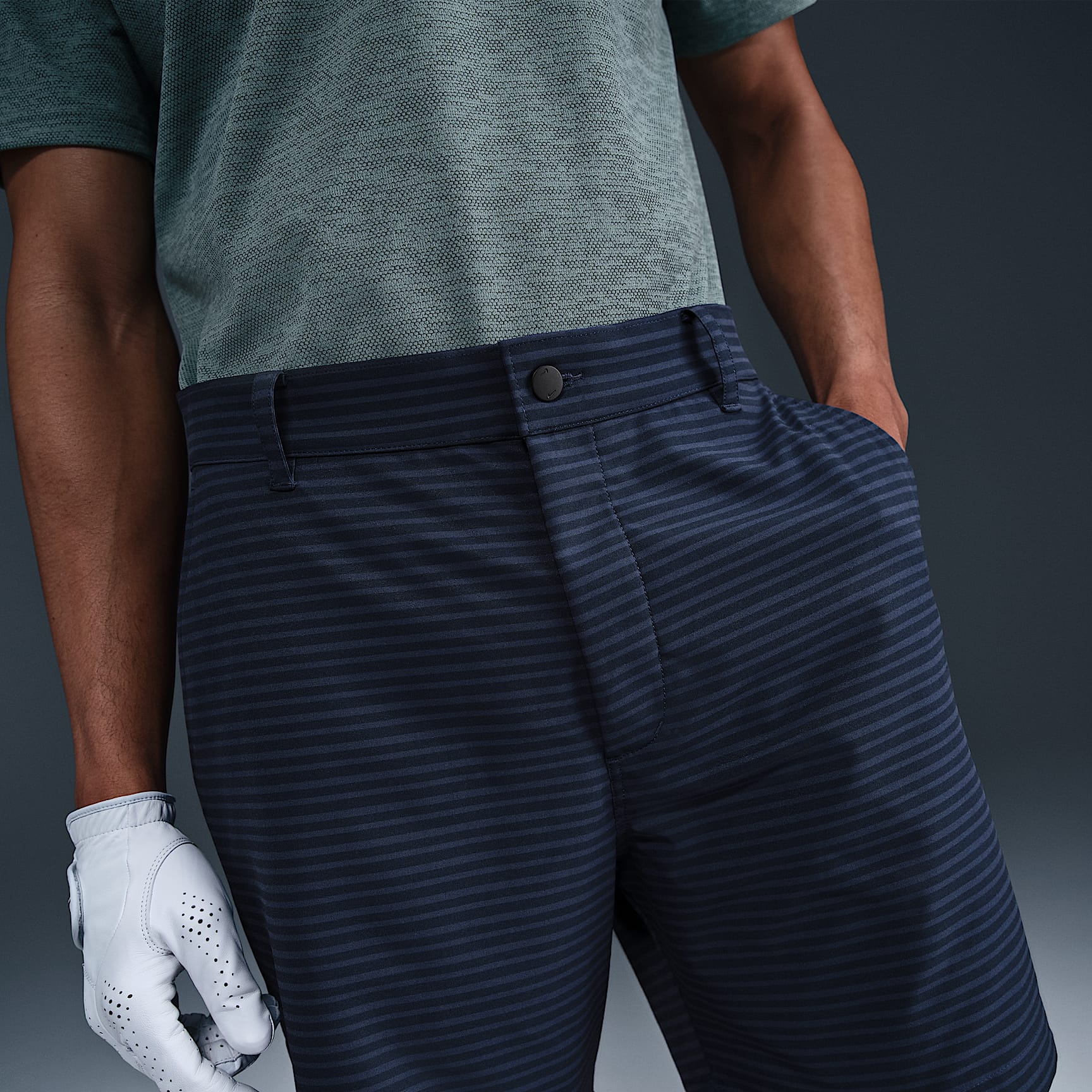 Nike Victory+ Men's Dri-FIT Striped Golf Shorts