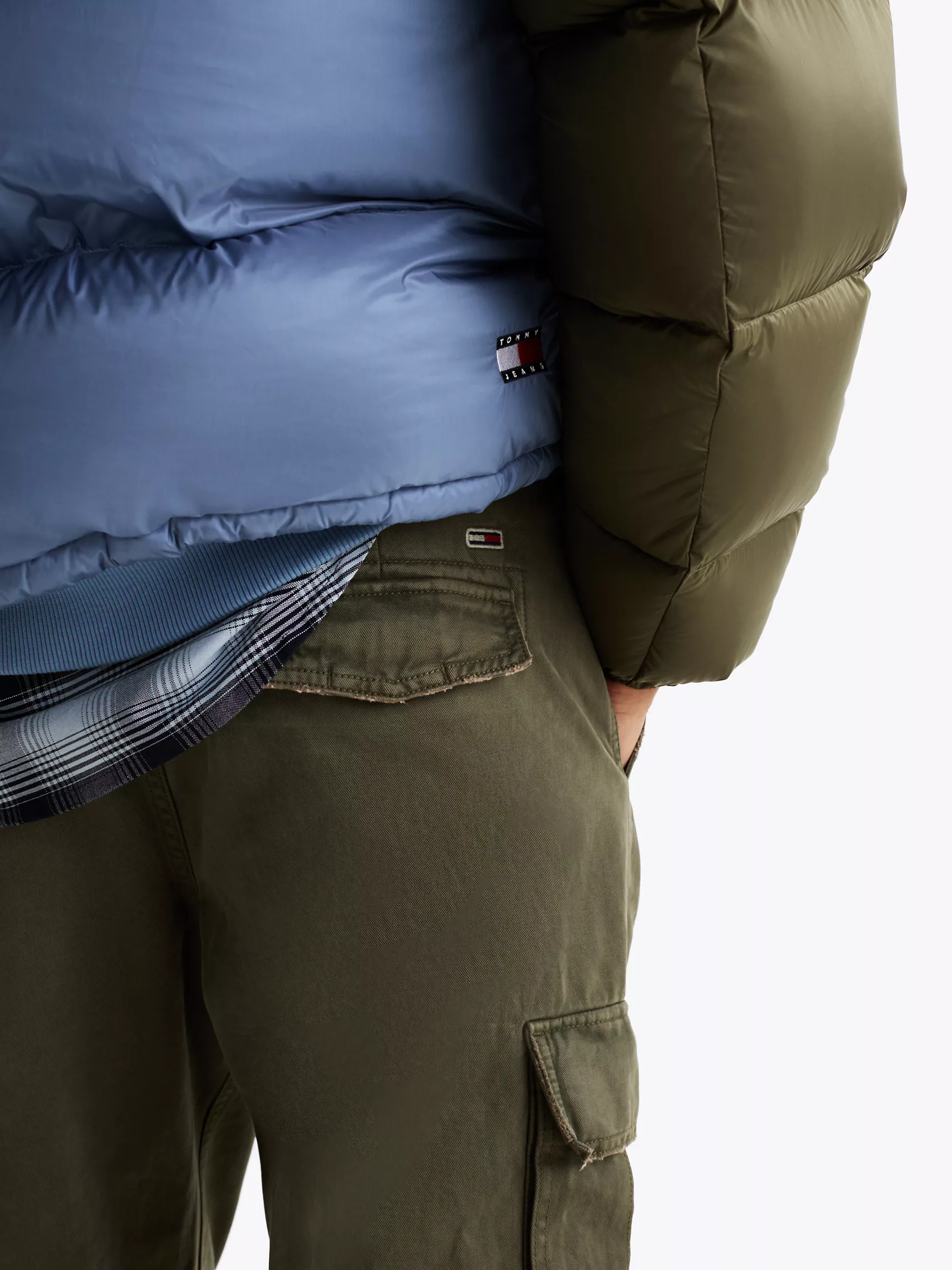 Мужские брюки Tommy Hilfiger, Свободные прямые брюки-карго