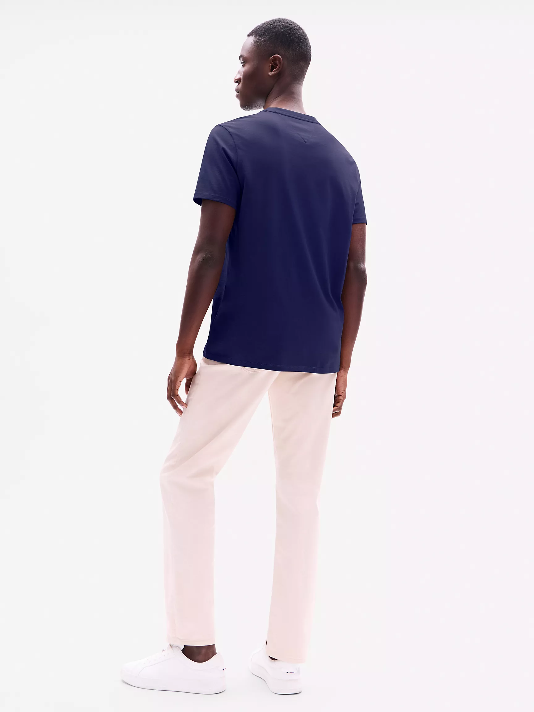 Мужская футболка Tommy Hilfiger, Футболка с вышитым логотипом Tommy