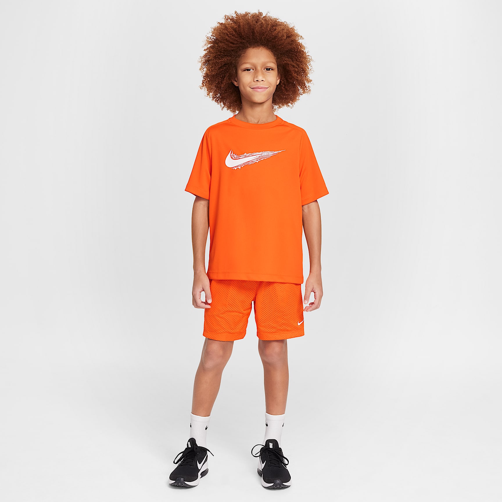 Nike Multi Big Kids' (Boys') Dri-FIT Short-Sleeve Top