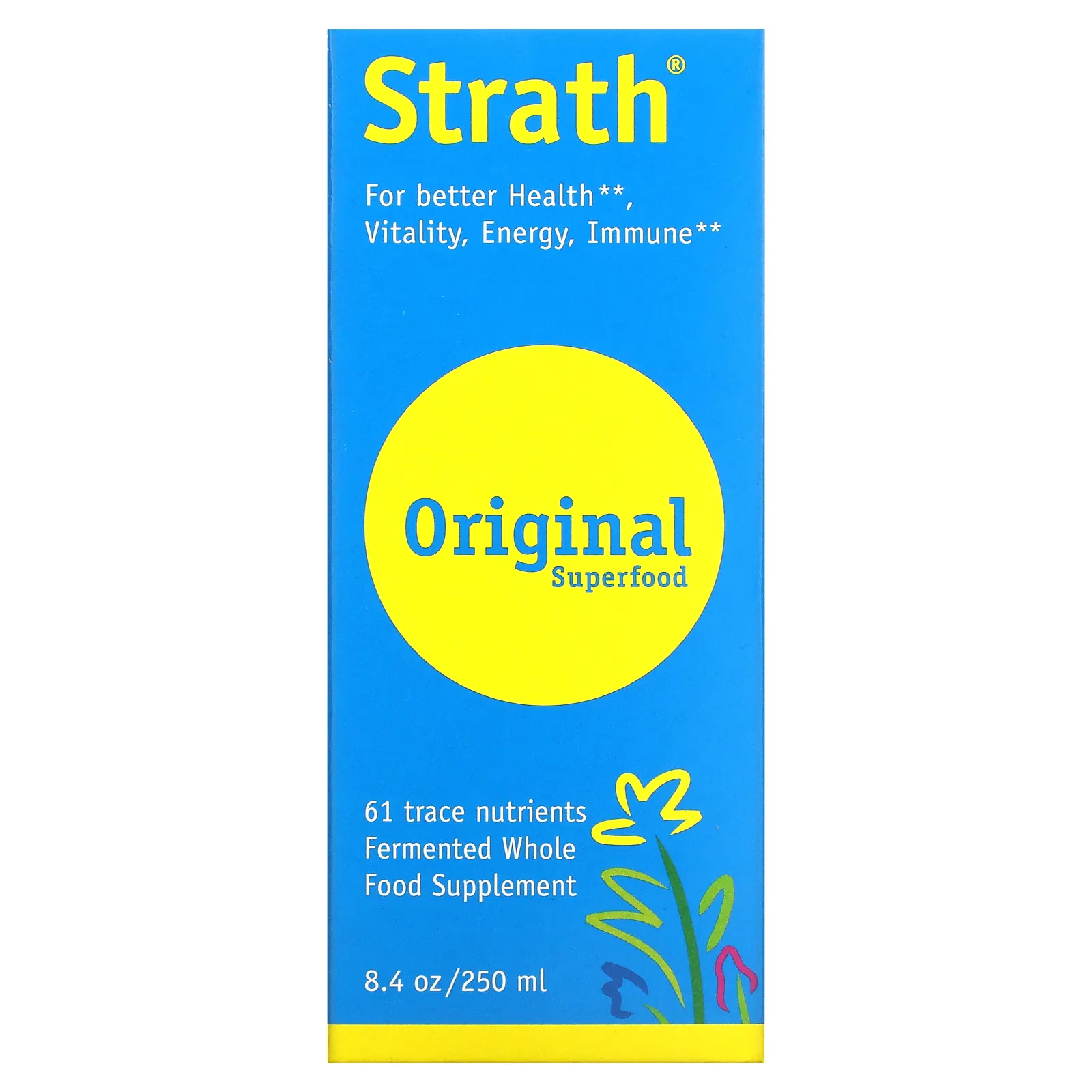 Strath от Bio-Strath, оригинальный суперпродукт, 250 мл (8,4 унции)