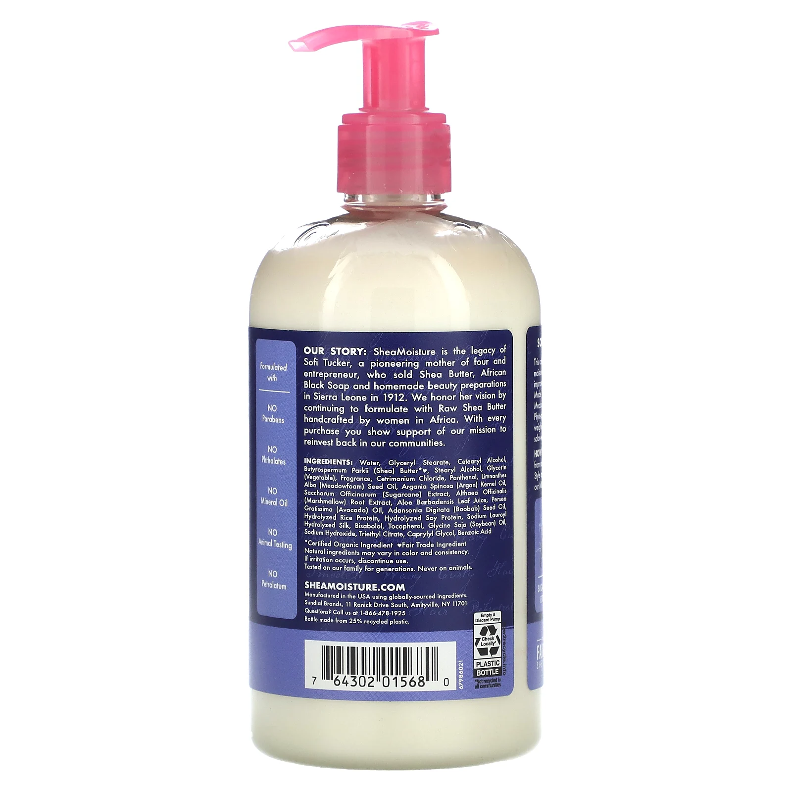 SheaMoisture, Miracle Multi-Benefit Conditioner, экстракт сахарного тростника и семена пенника лугового, 384 мл (13 жидк. Унций)