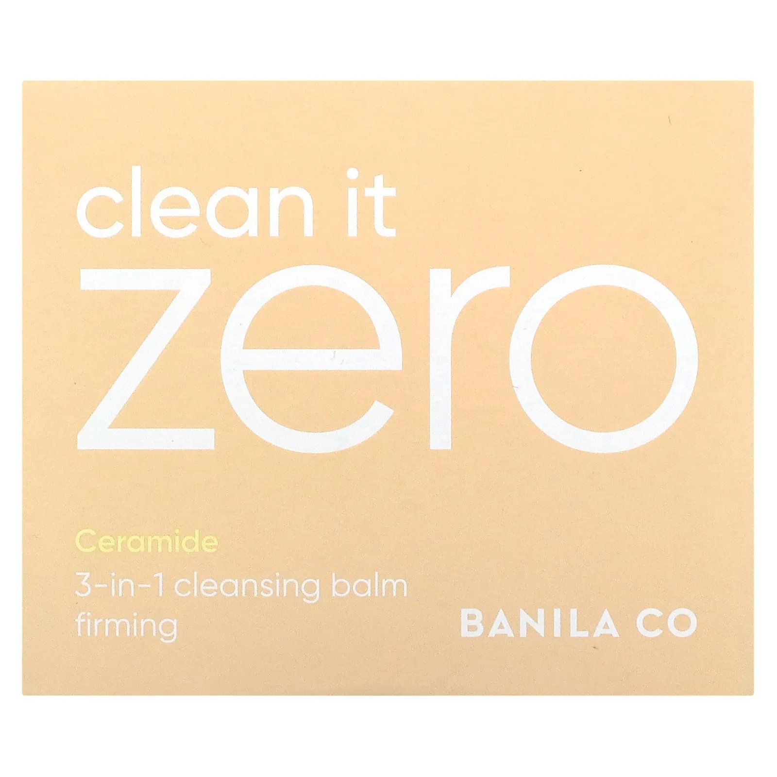 Banila Co, Clean it Zero, укрепляющий очищающий бальзам 3 в 1, с керамидами, 100 мл (3,38 жидк. Унции)