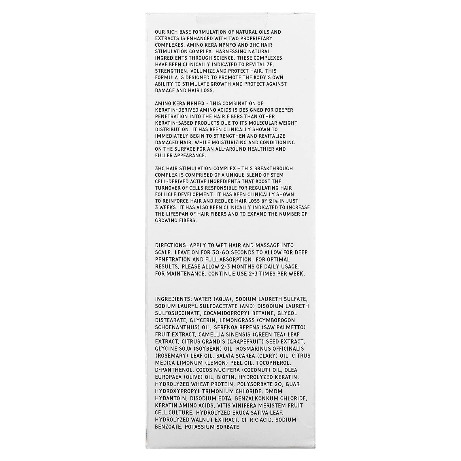 Pure Biology, RevivaHair, шампунь против выпадения и стимуляции роста волос, 240 мл (8 унций)