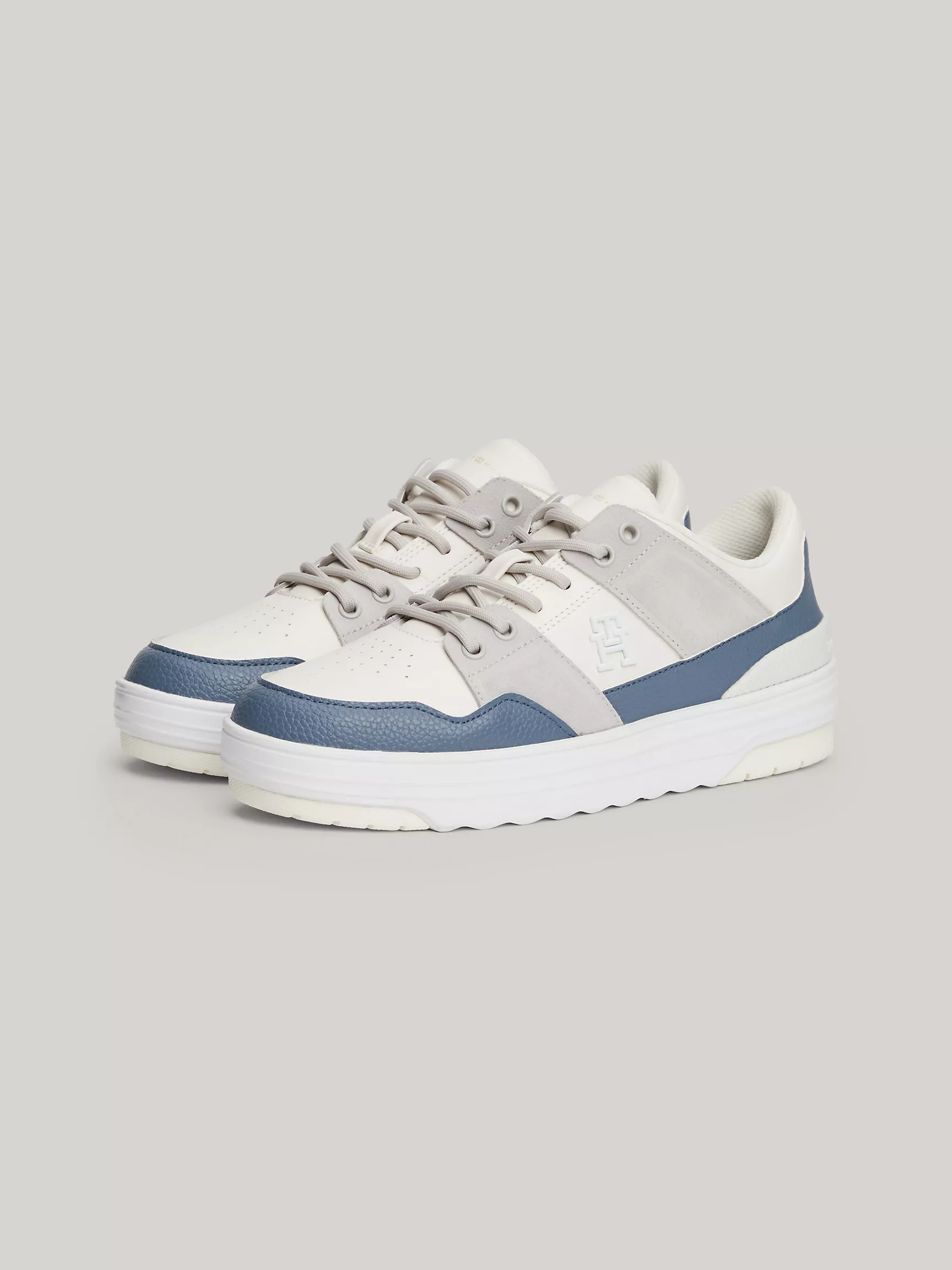 Женские кроссовки Tommy Hilfiger, Кожаные кроссовки с разноцветными вставками