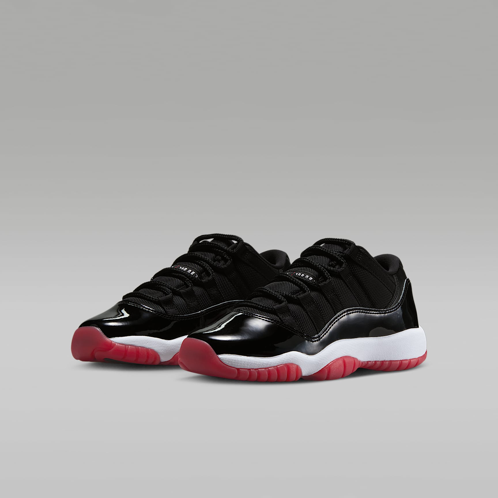 Air Jordan 11 Retro Low "Bred" Big Kids' Shoes