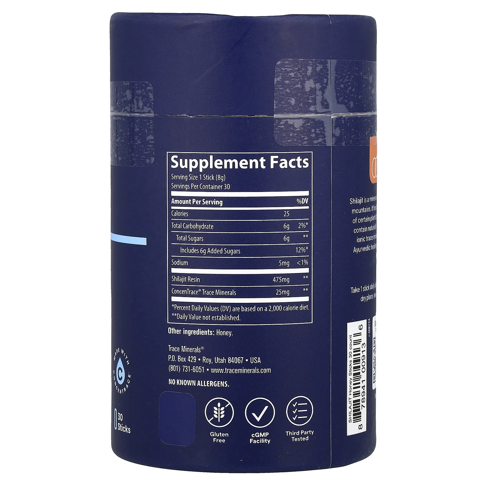 Trace, мумиё, смола и мёд в стиках, 30 стиков