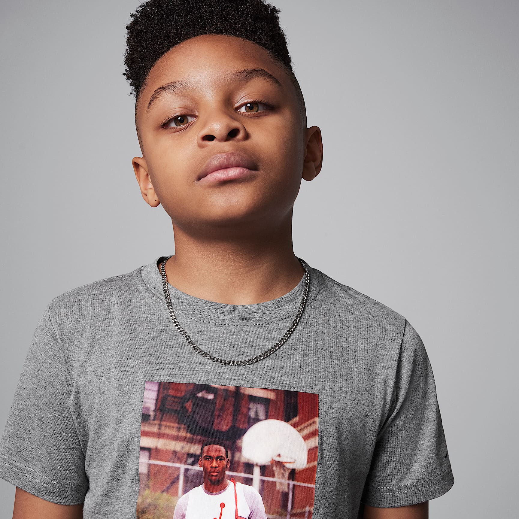 Jordan Big Kids' MJ Photo T-Shirt