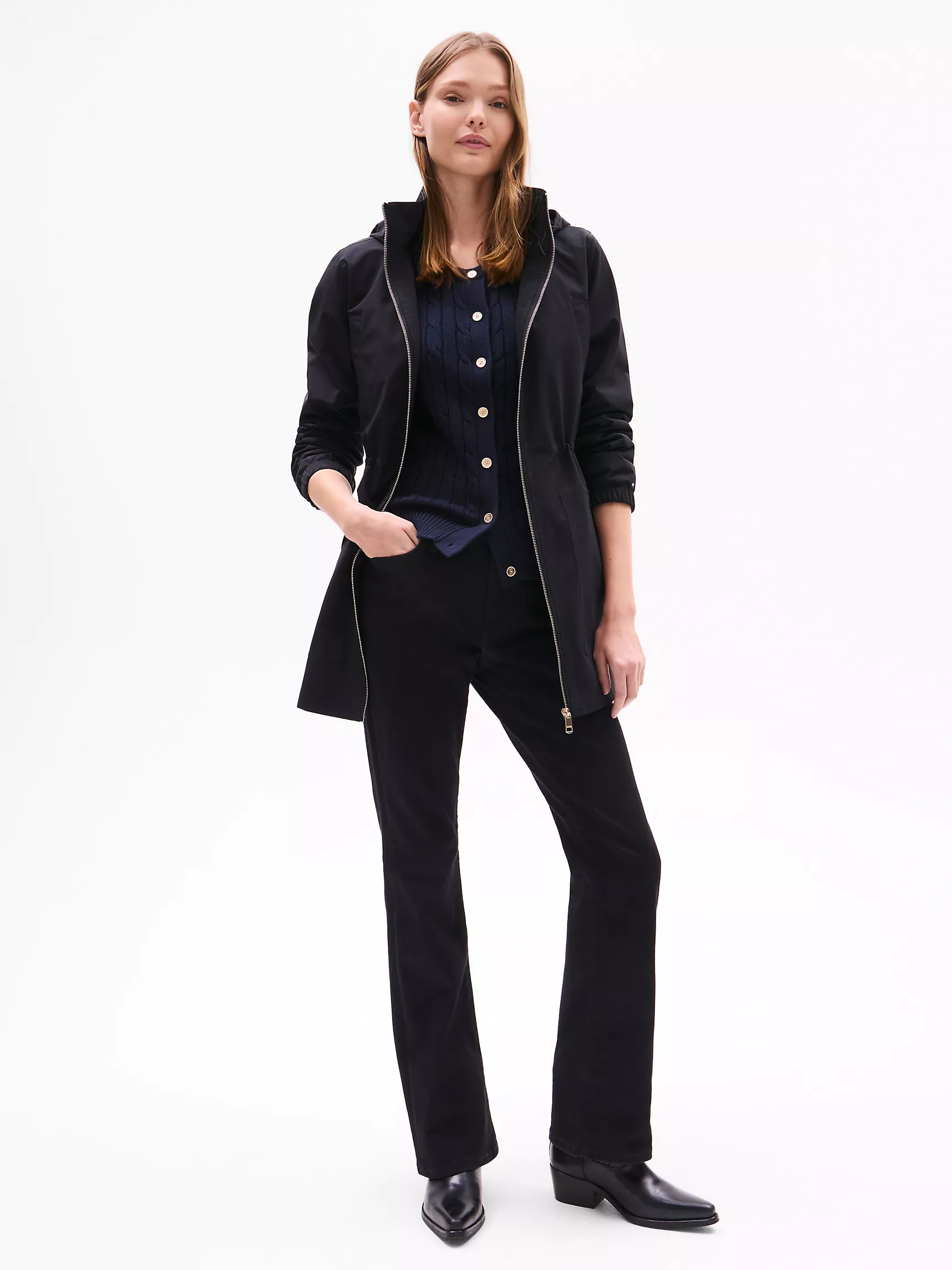 Женская куртка Tommy Hilfiger, Легкая куртка с капюшоном