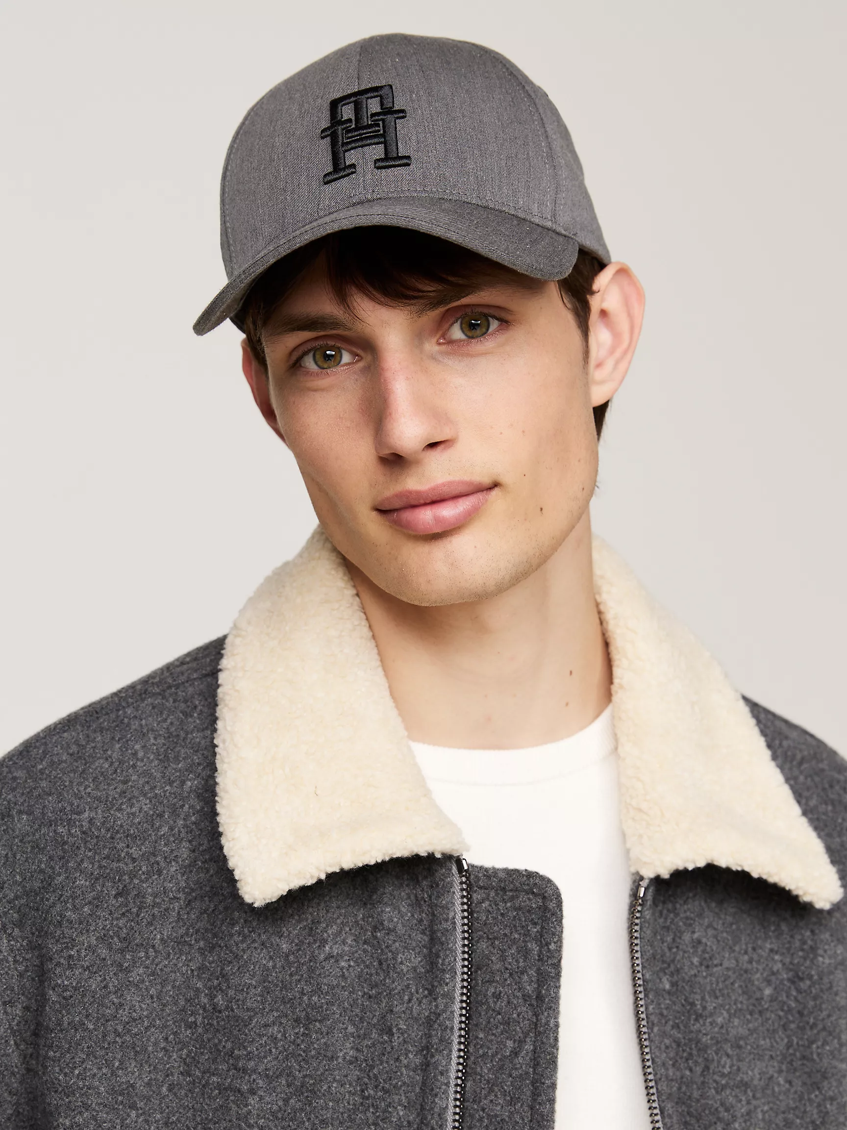 Мужская шляпа Tommy Hilfiger, Вышитая бейсболка с монограммным логотипом