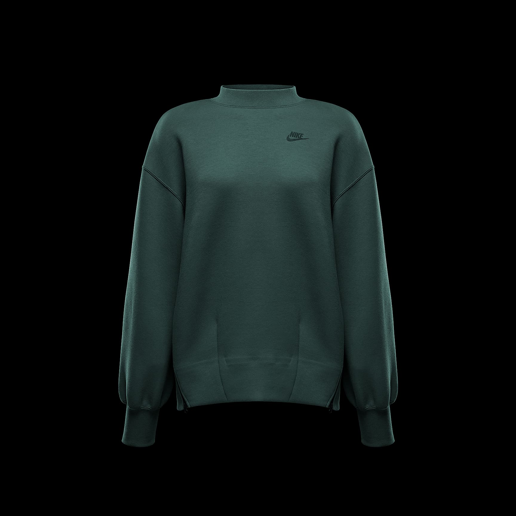 Nike Sportswear Tech Fleece Women's Oversized Crew-Neck Sweatshirt