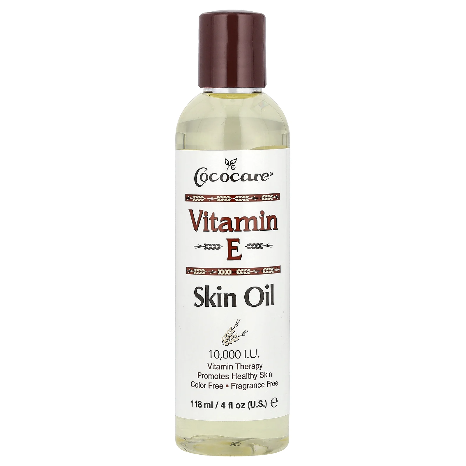 Cococare, масло для ухода за кожей с витамином Е, 10 000 МЕ, 118 мл (4 жидк. унции)