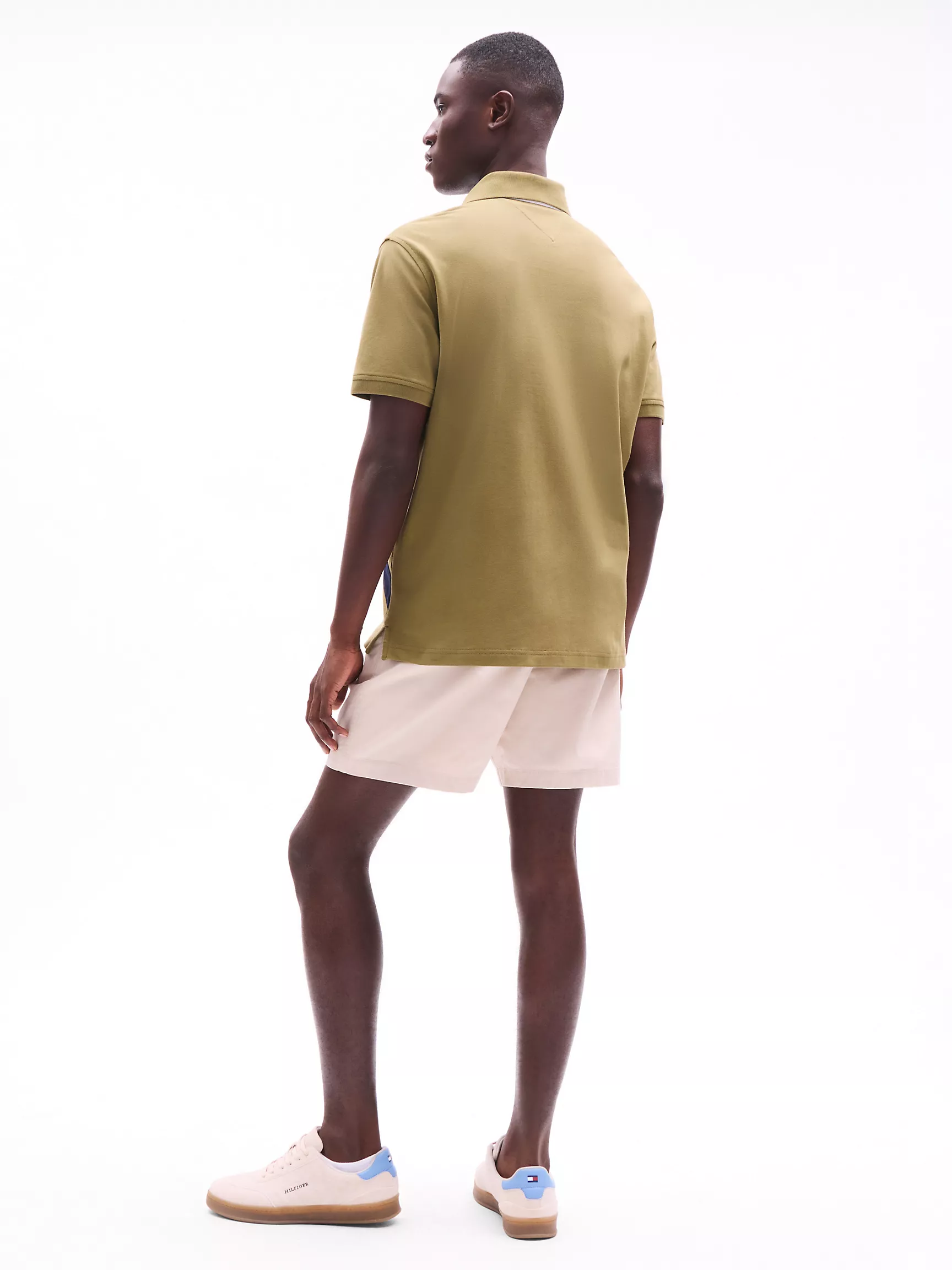 Мужское поло Tommy Hilfiger, Стандартное поло с полосками в стиле Banner