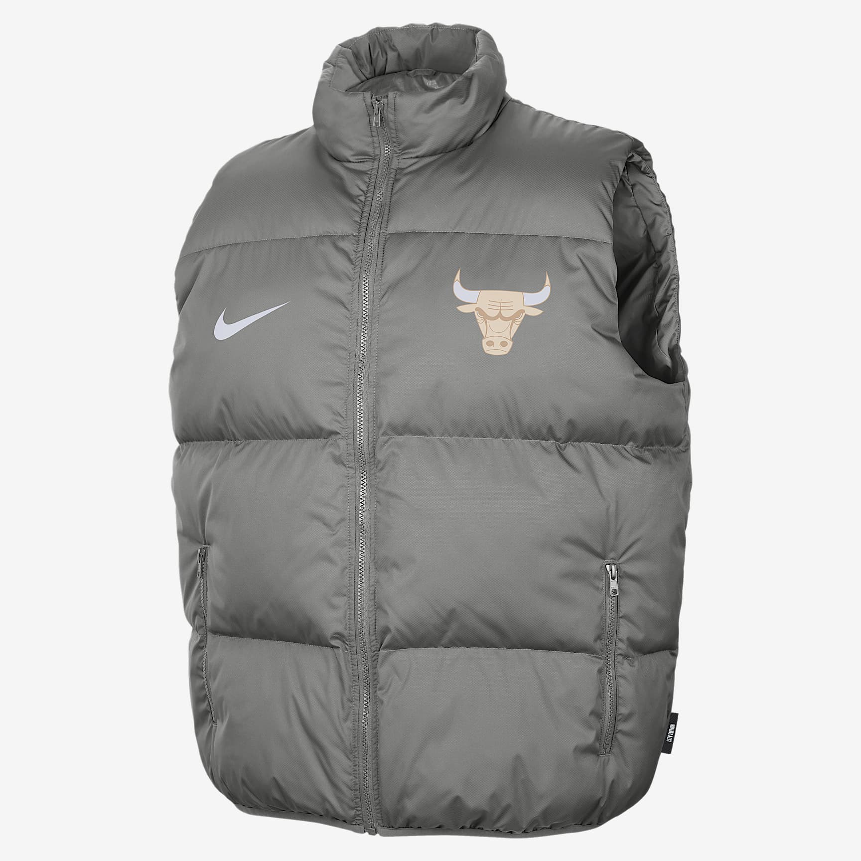 Chicago Bulls City Edition Men's Nike NBA Puffer Vest