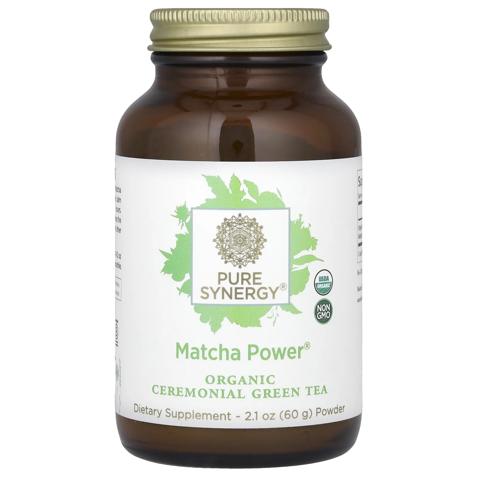 Pure Synergy, Matcha Power, матча в порошке, 60 г (2,1 унции)