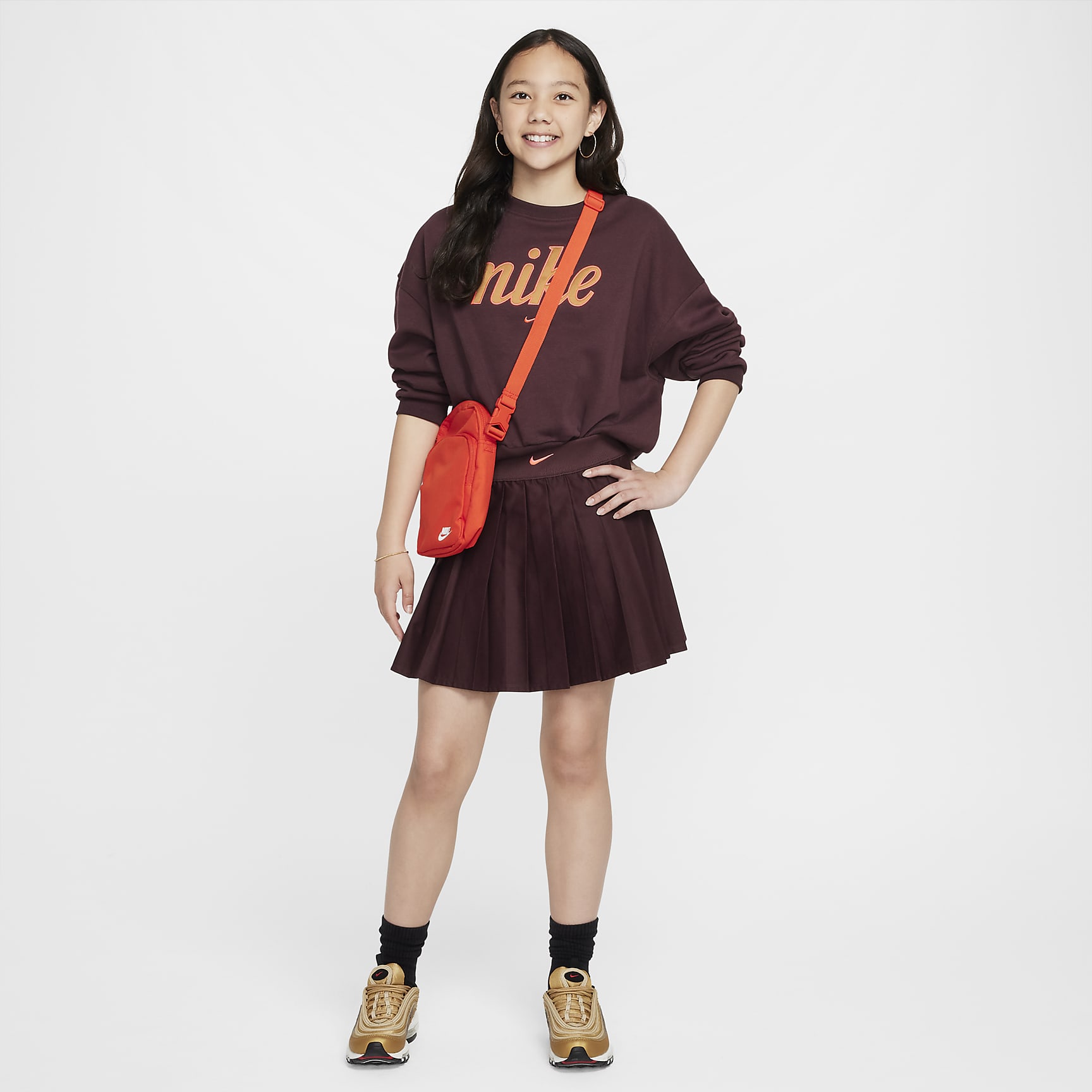 Nike Sportswear Girls' Pleated Skirt