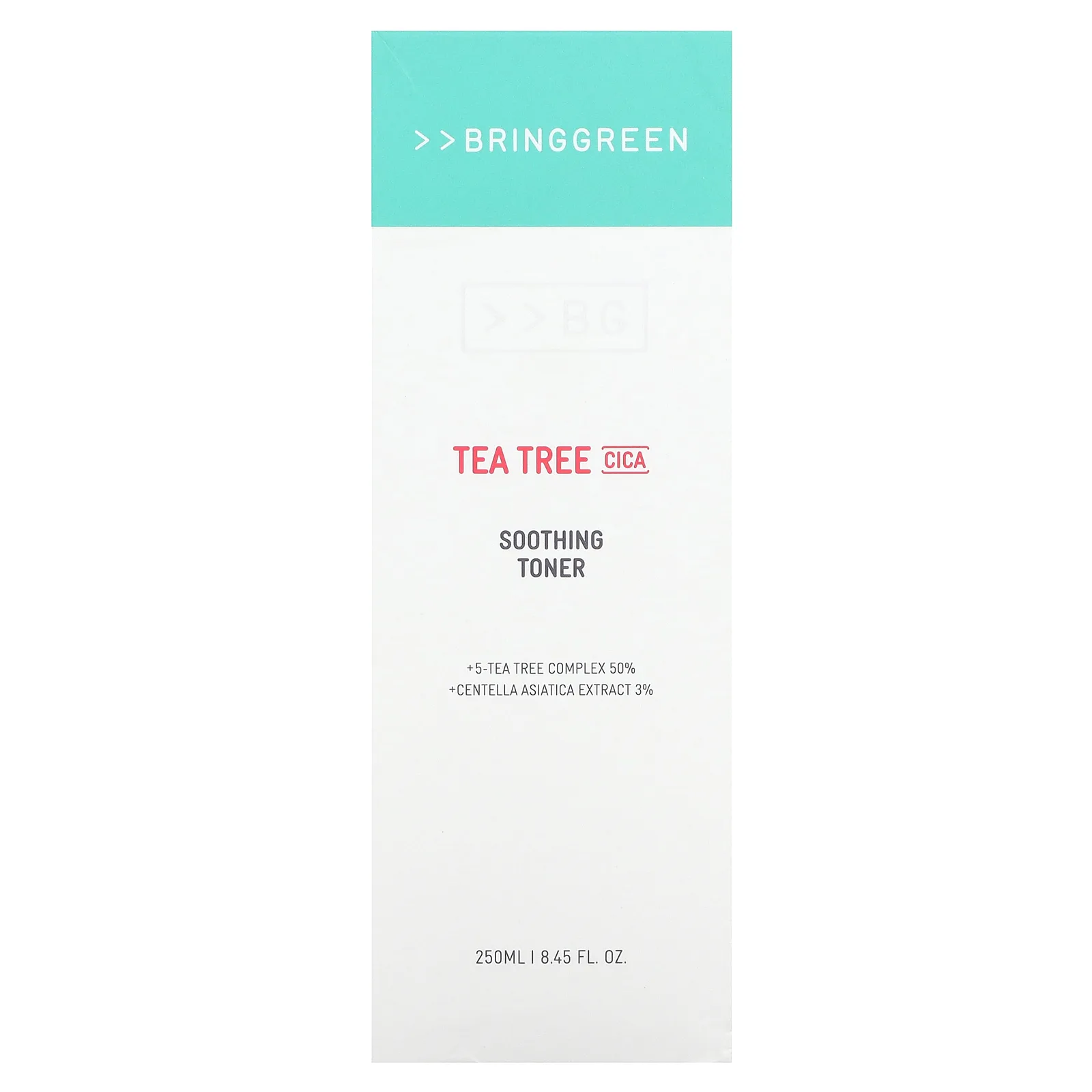 Bringgreen, успокаивающий тоник с чайным деревом и цикой, 250 мл (8,45 жидк. унции)