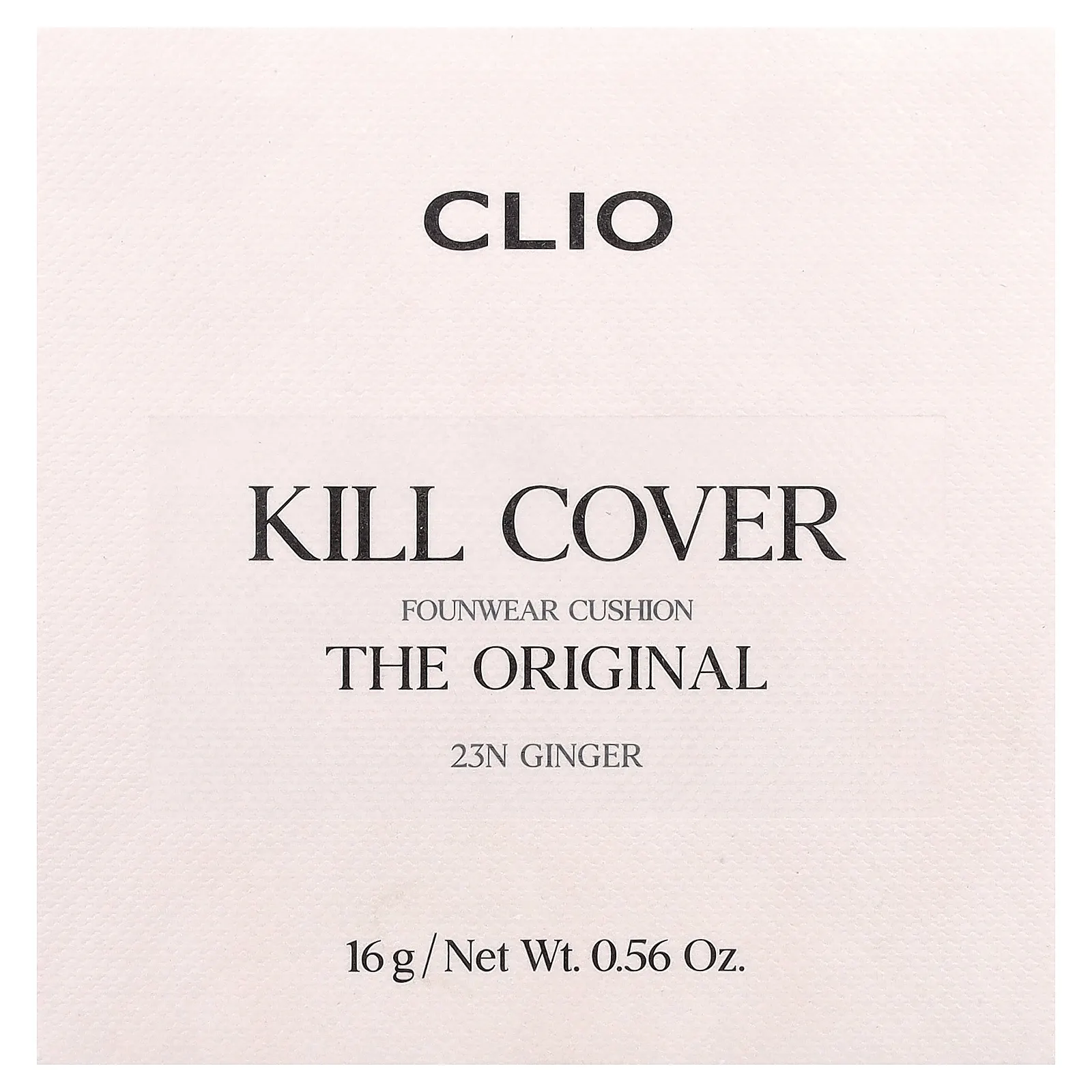 Clio, Death Cover FounWear, кушон, оттенок 23N имбирь, 16 г (0,56 унции)