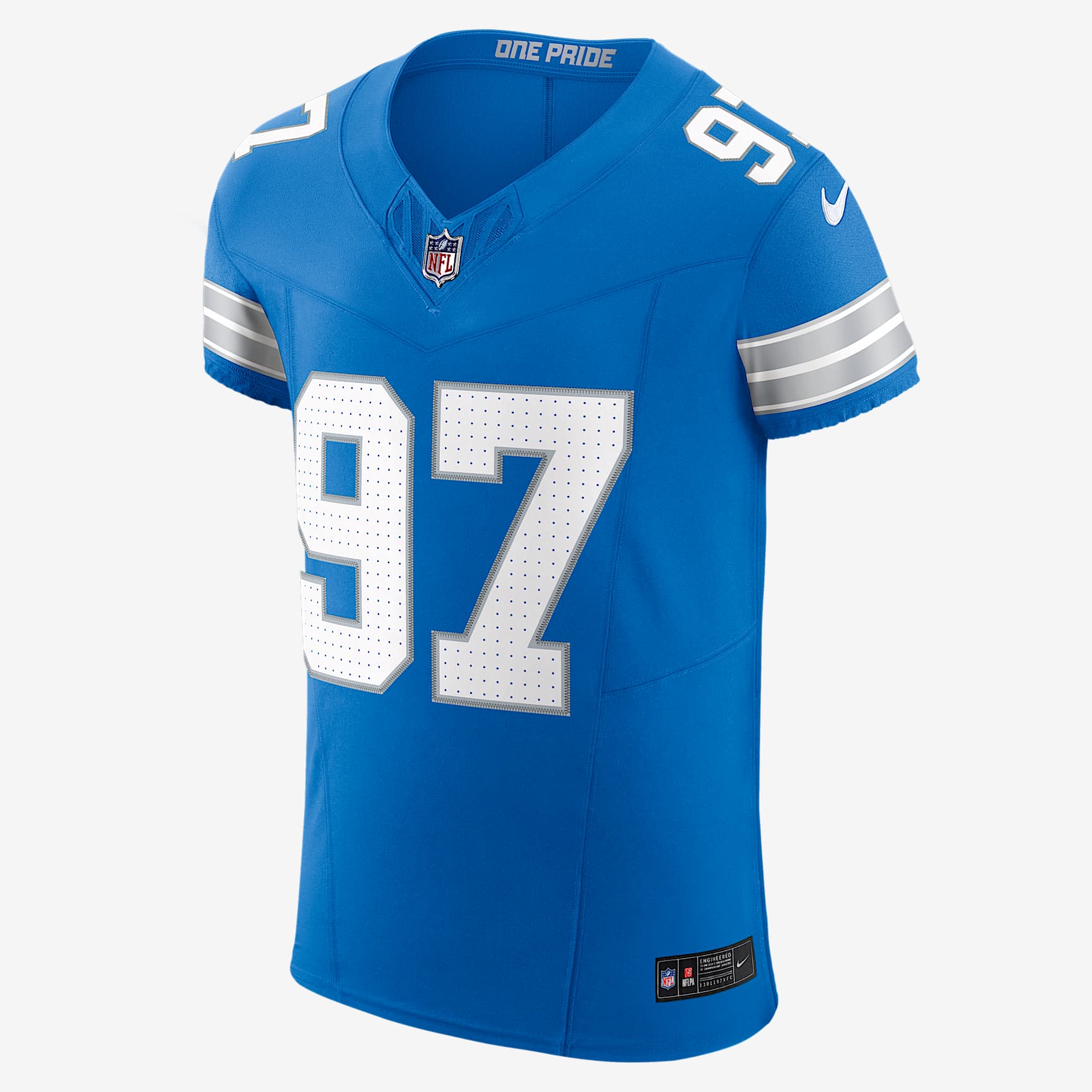 Aidan Hutchinson Detroit Lions Men's Nike Dri-FIT NFL Elite Football Jersey