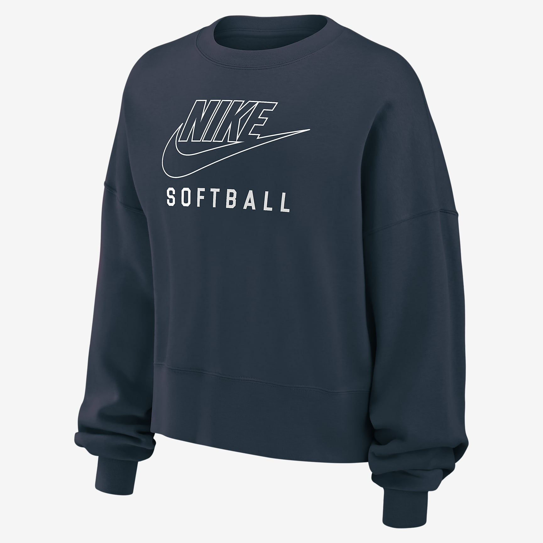 Nike Phoenix Fleece Women's Softball Crew-Neck Sweatshirt