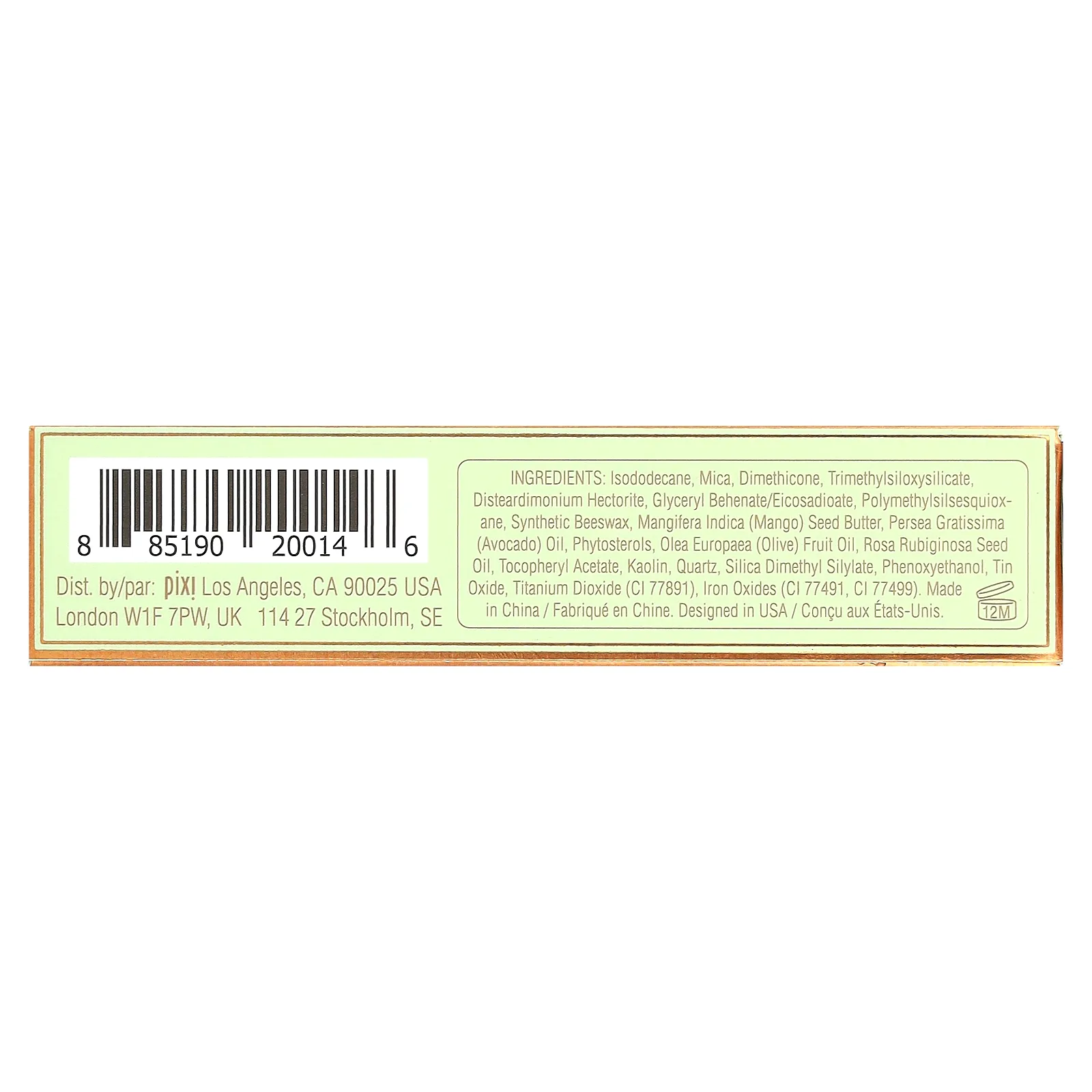 Pixi Beauty, EyeLift Max, жидкие тени, оттенок 0442 оливковый, 3,4 г (0,12 унции)