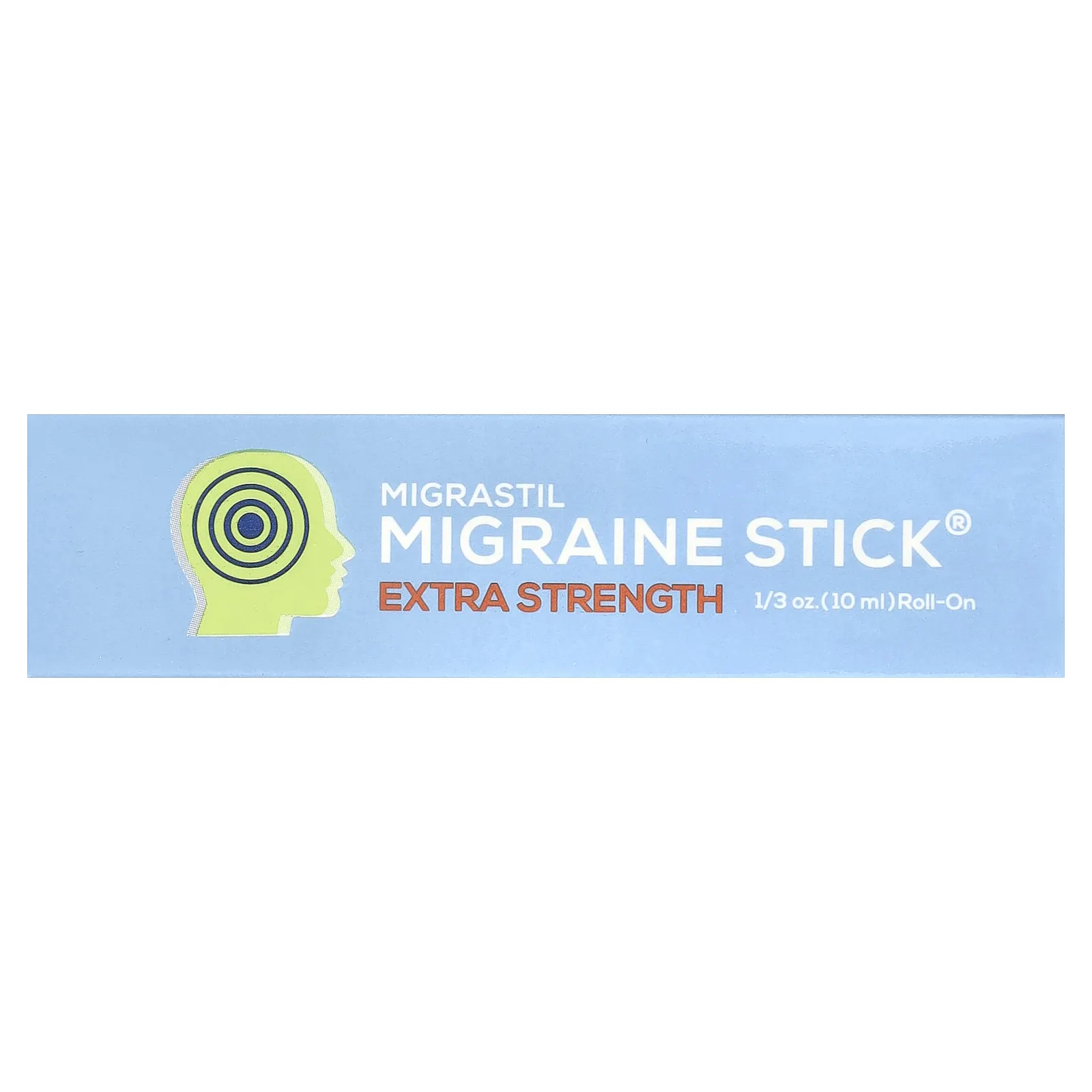 Migrastil, Migraine Stick®, с повышенной силой действия, 10 мл (0,33 унции)