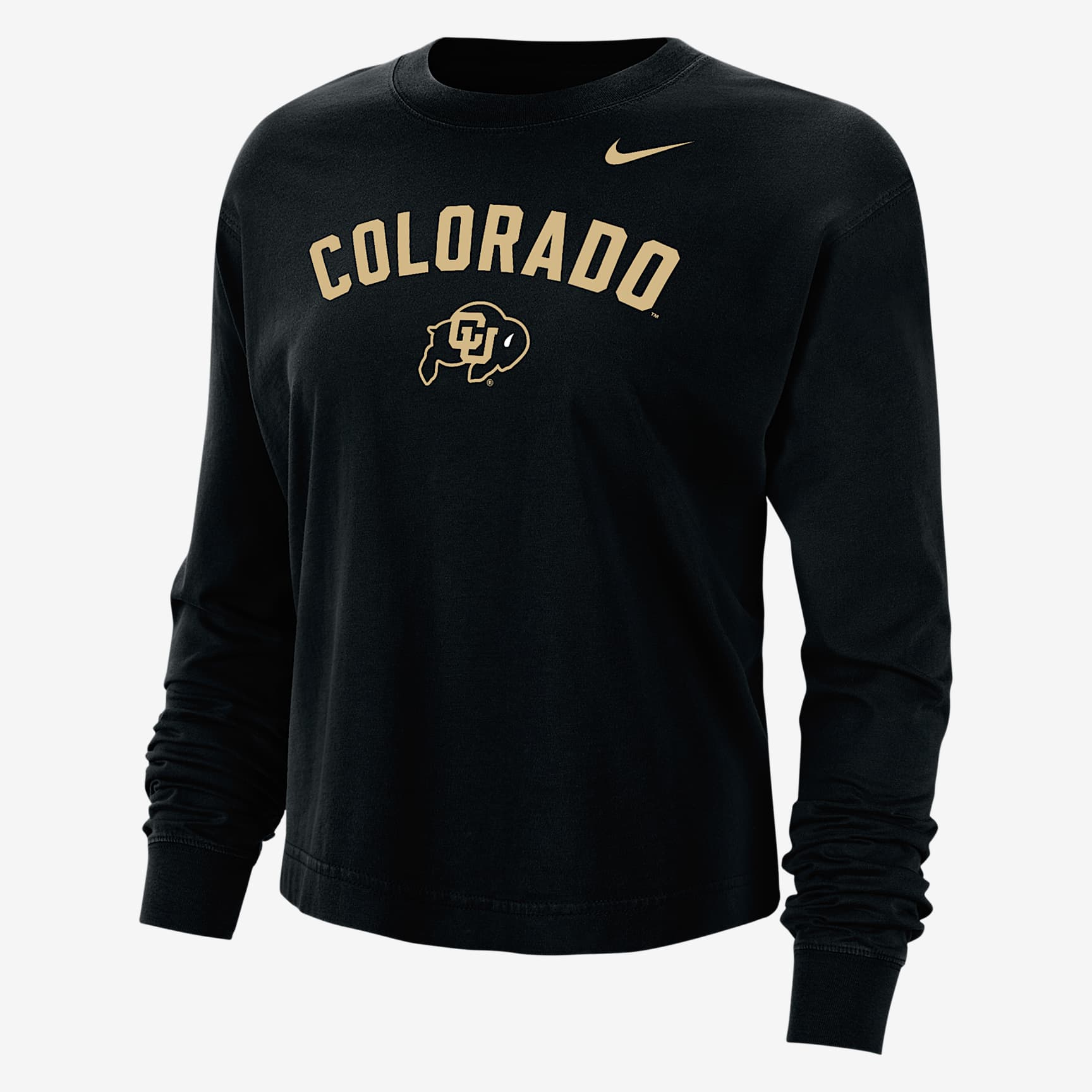Colorado Men's Nike College Long-Sleeve Boxy T-Shirt
