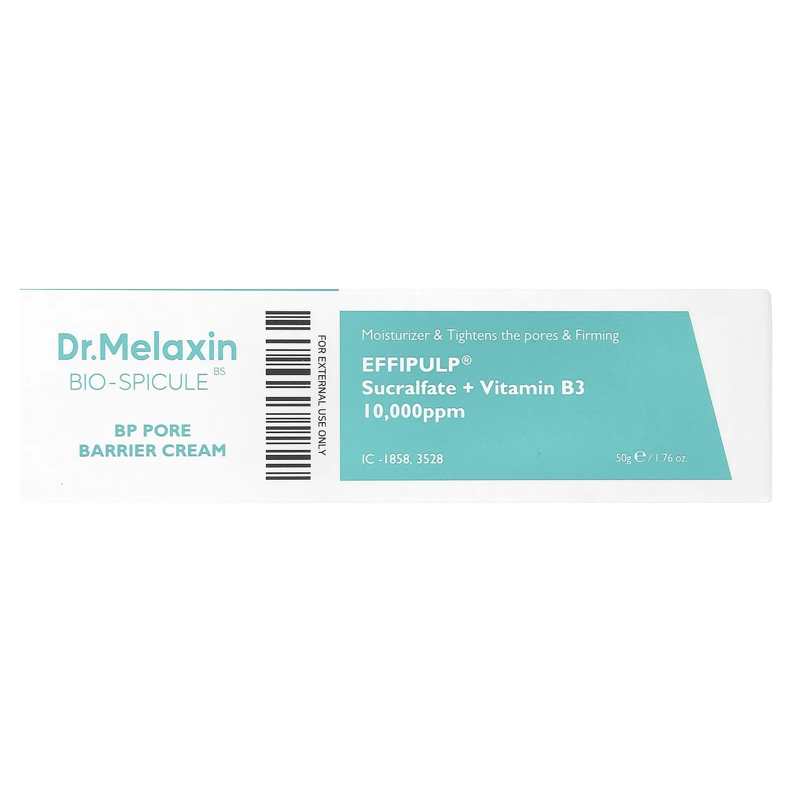Dr.Melaxin, Bio-Spicule, крем для защиты пор, 50 г (1,76 унции)
