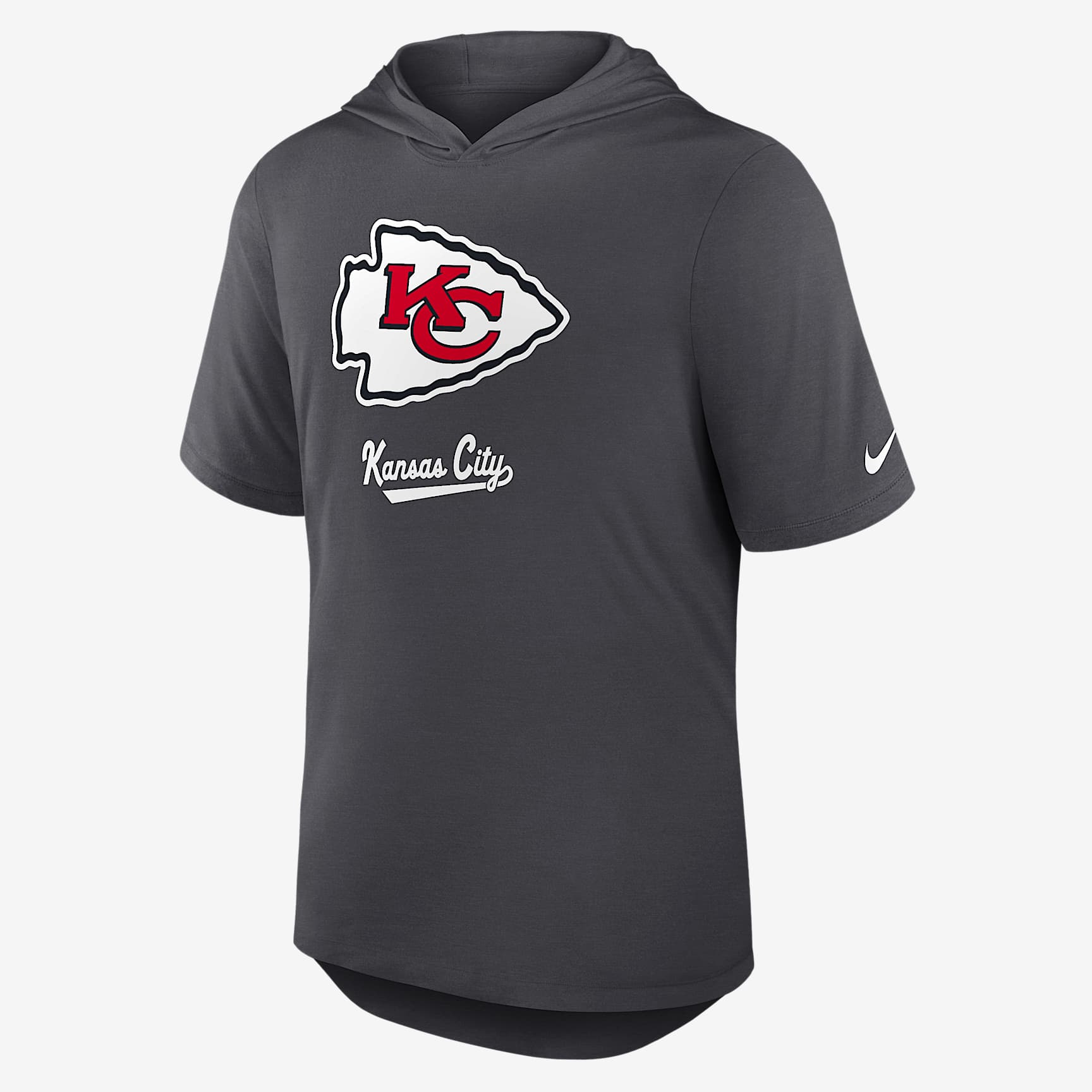 Kansas City Chiefs Men's Nike Dri-FIT NFL Hooded T-Shirt