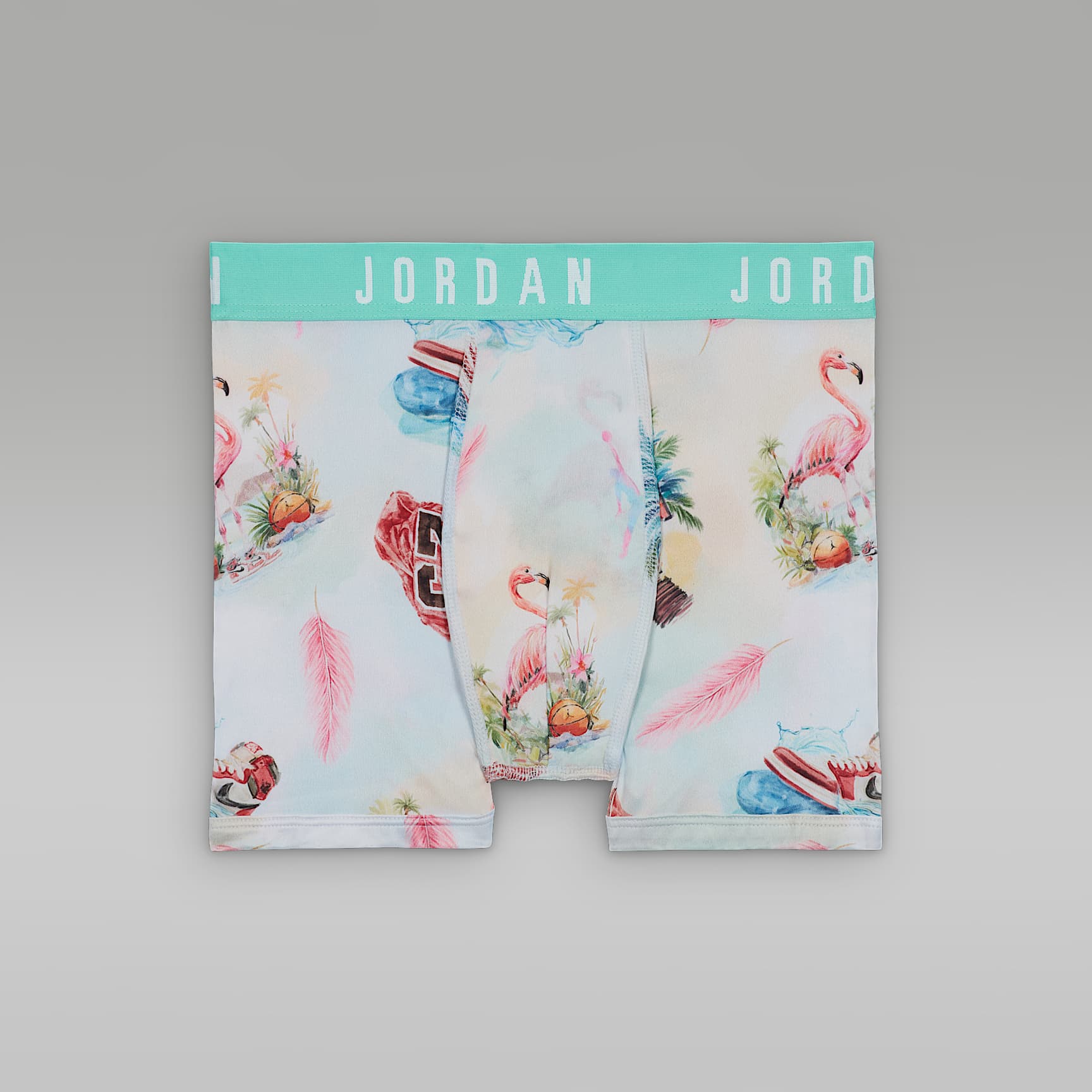 Jordan Dri-FIT Big Kids' Poolside Poly Boxer Briefs (2-Pack)