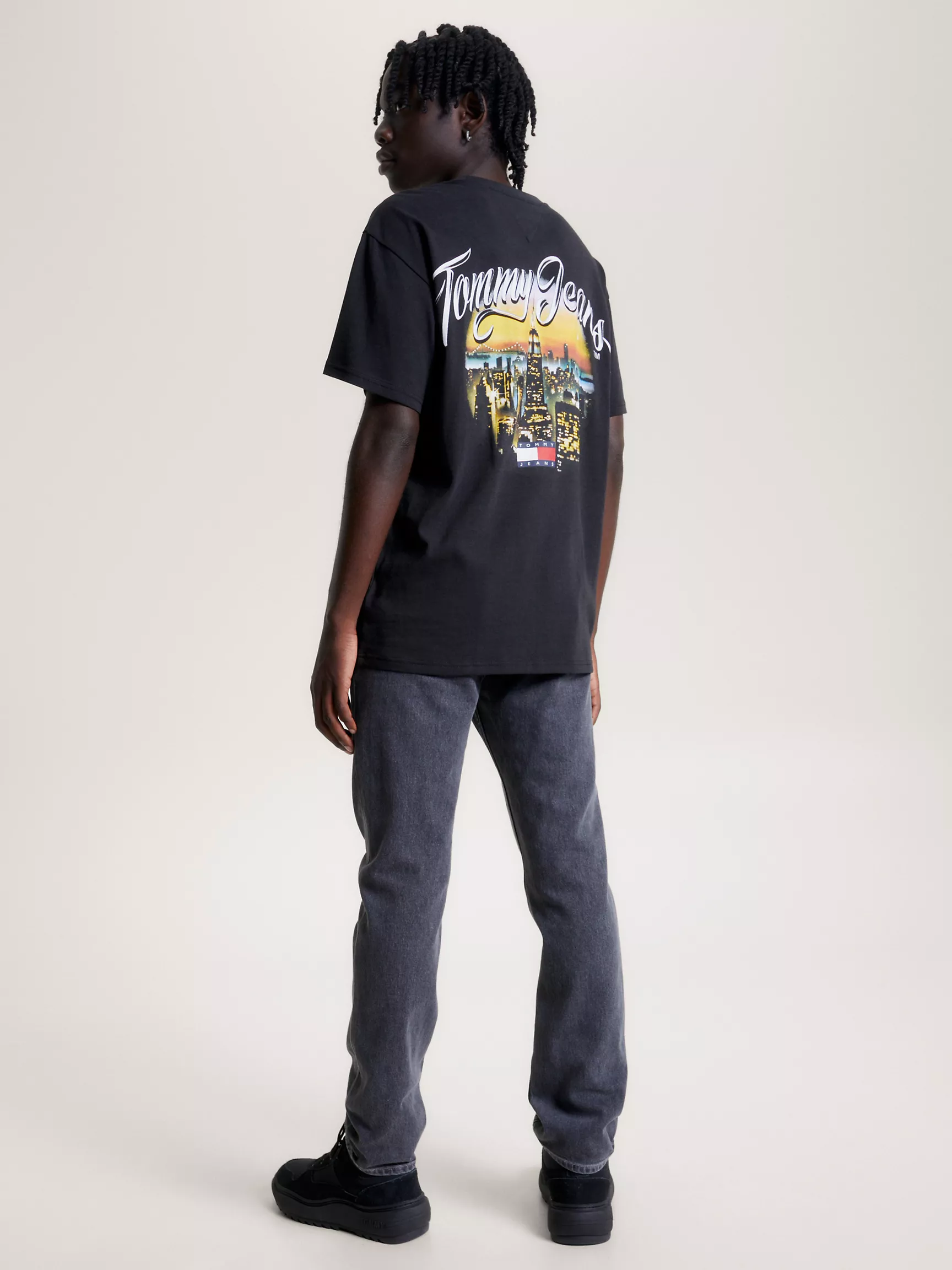 Мужская футболка Tommy Hilfiger, Футболка с графическим принтом Tommy City