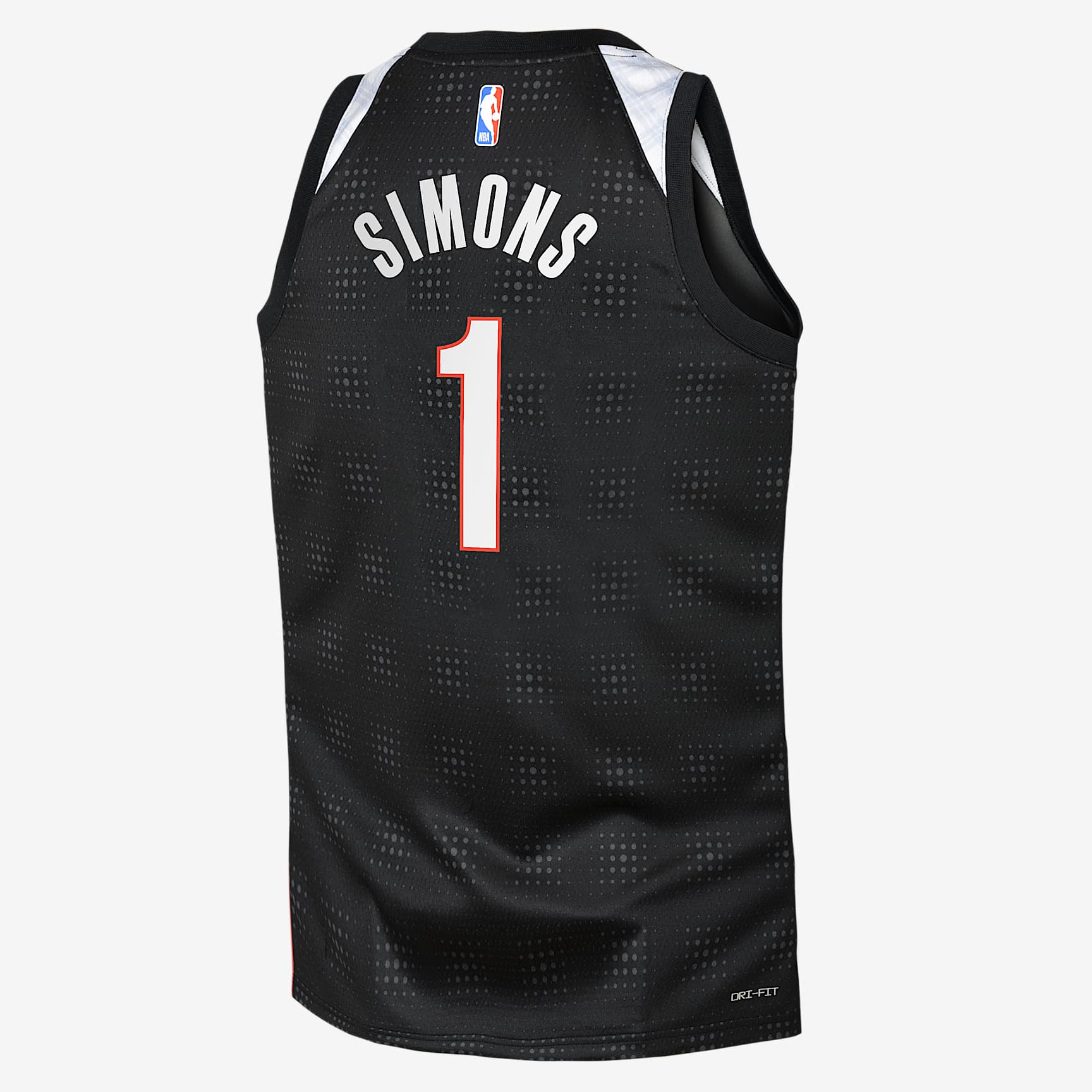 Anfernee Simons Portland Trail Blazers 2024/25 City Edition Big Kids' Nike Dri-FIT NBA Swingman Jersey