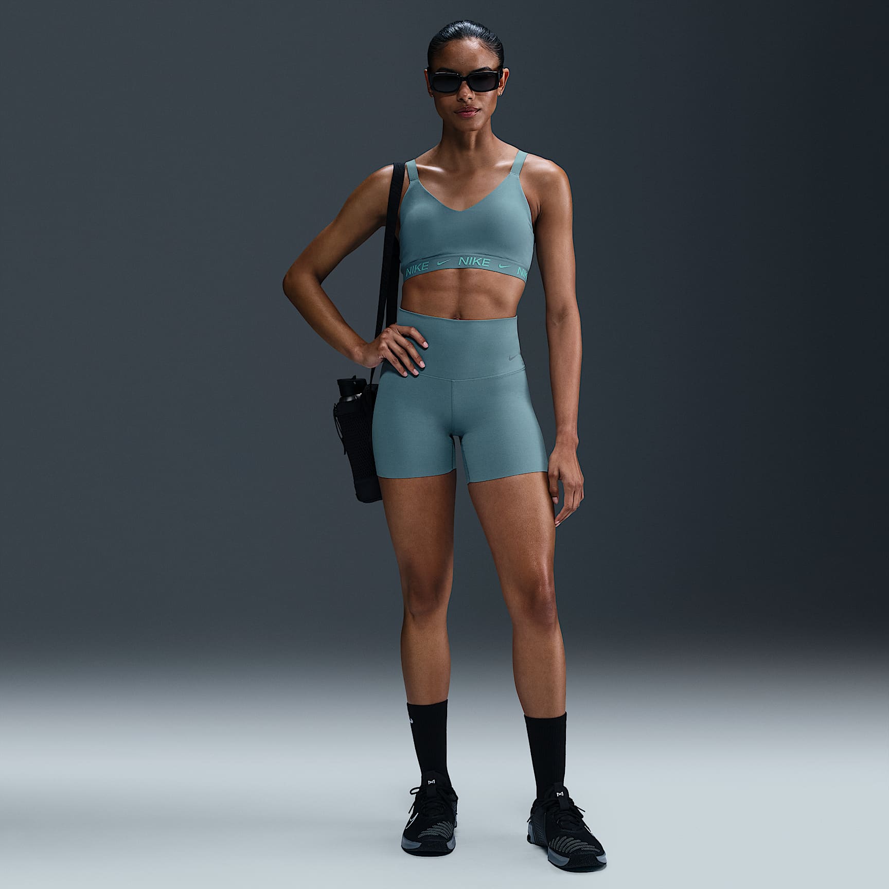 Nike Indy Medium Support Women's Padded Adjustable Sports Bra