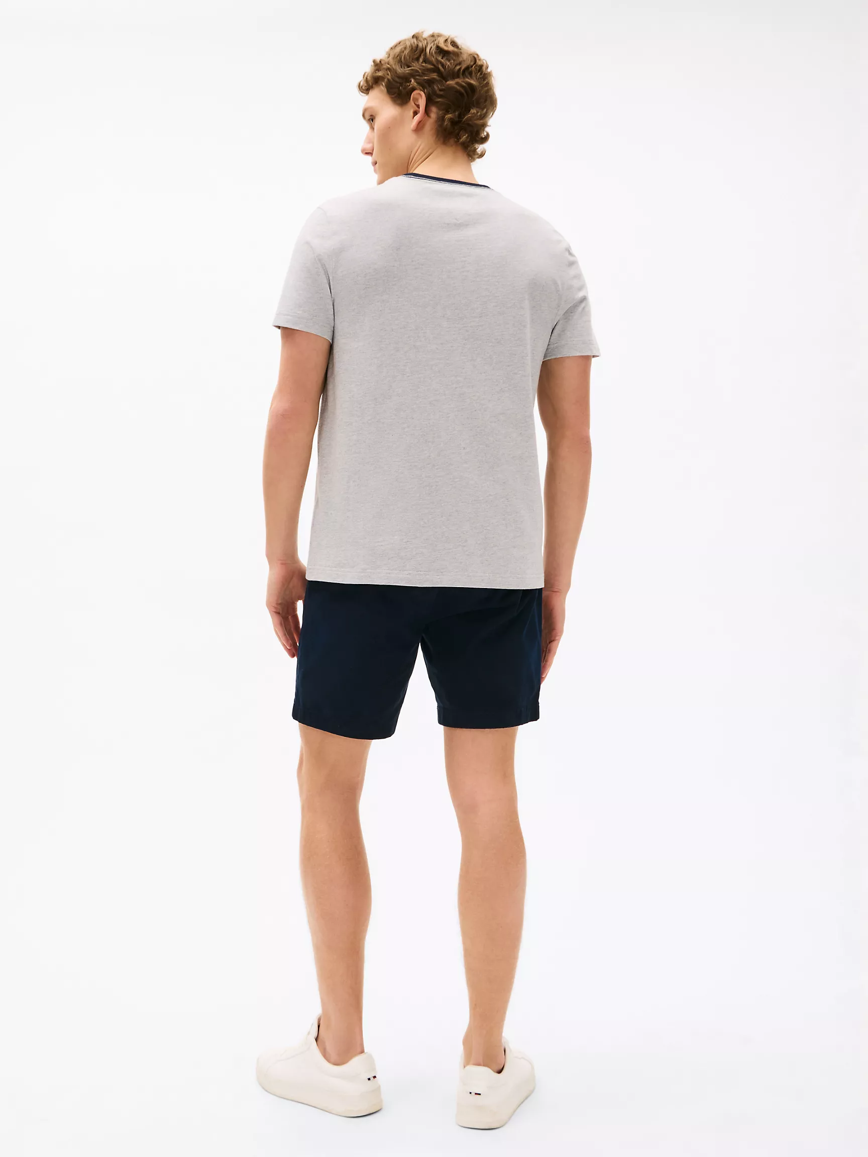 Мужская футболка Tommy Hilfiger, Футболка с вышитым логотипом флага